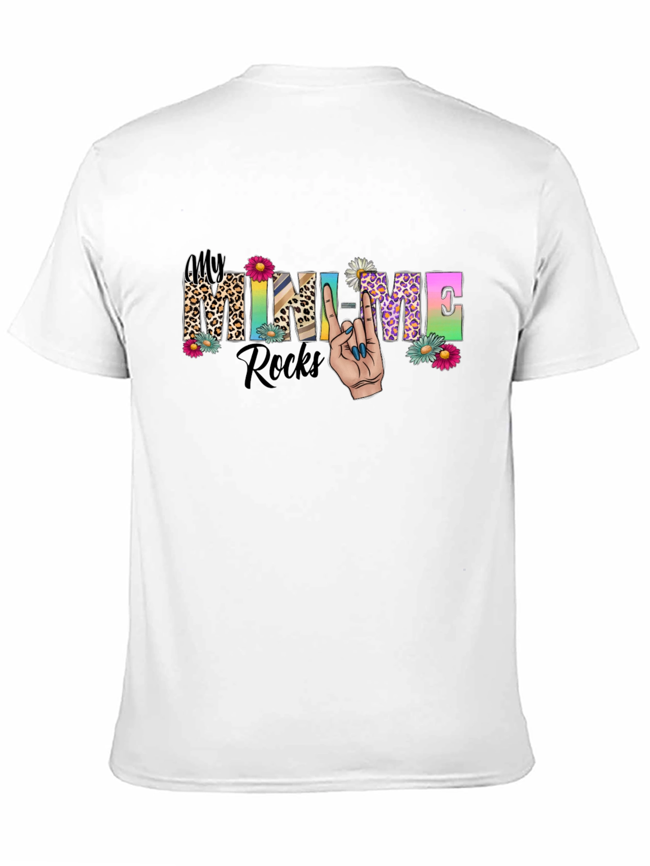 Black My Mini Me Rocks T-Shirt view 11