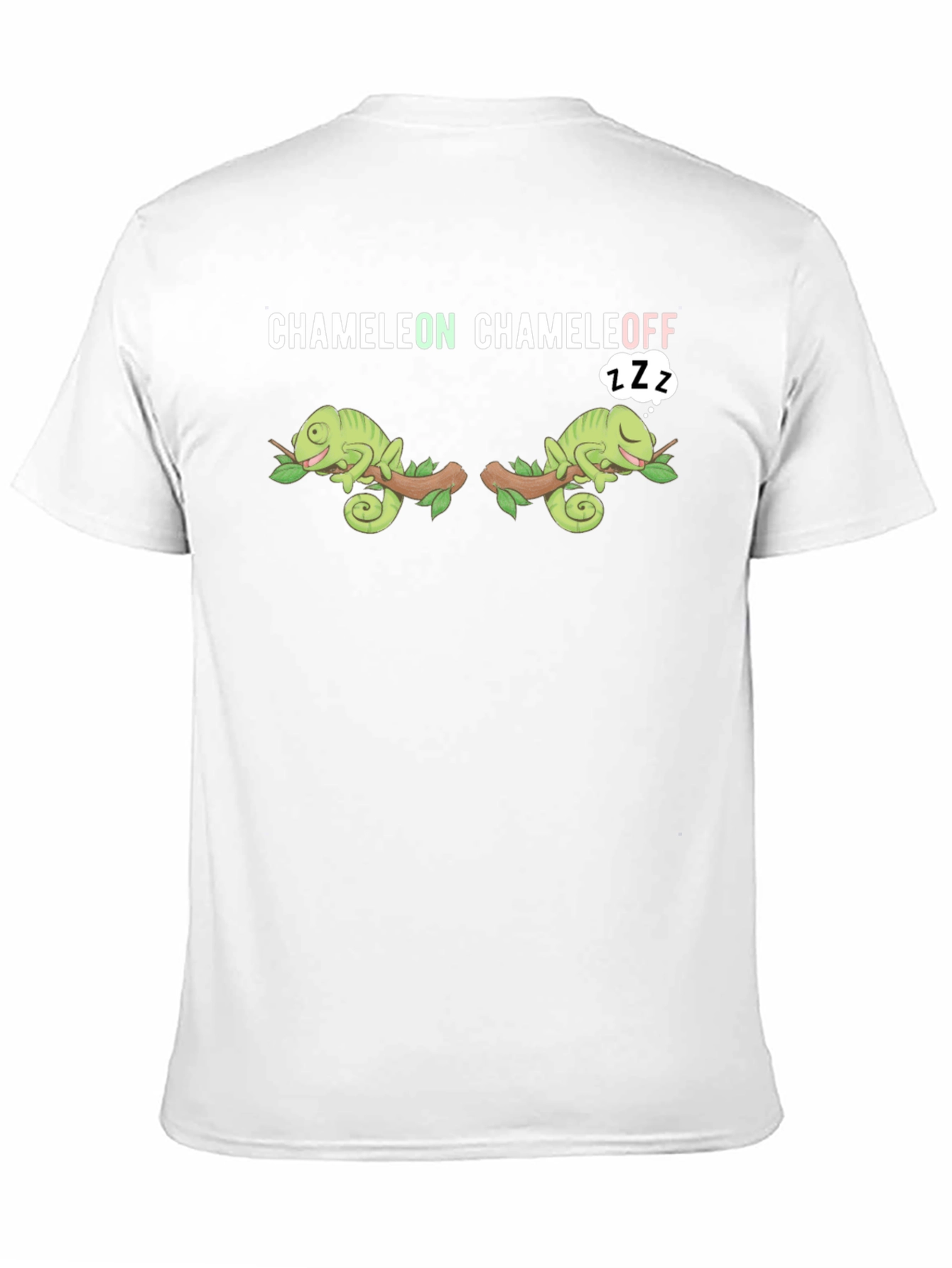 Black Chameleon Chameleoff Graphic T-Shirt view 11