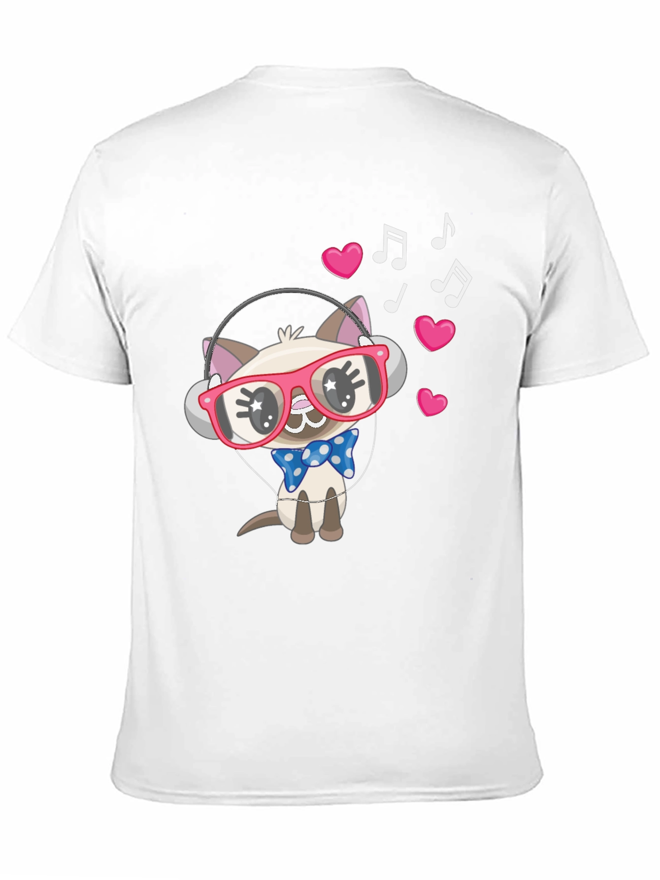 Black Cool Cat T-Shirt view 11