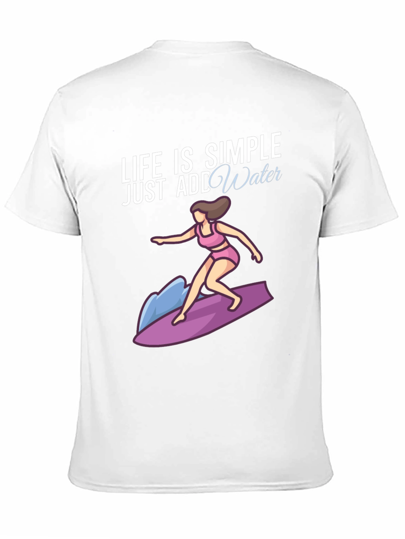 Black Life is Simple, Just Add Water T-Shirt view 11