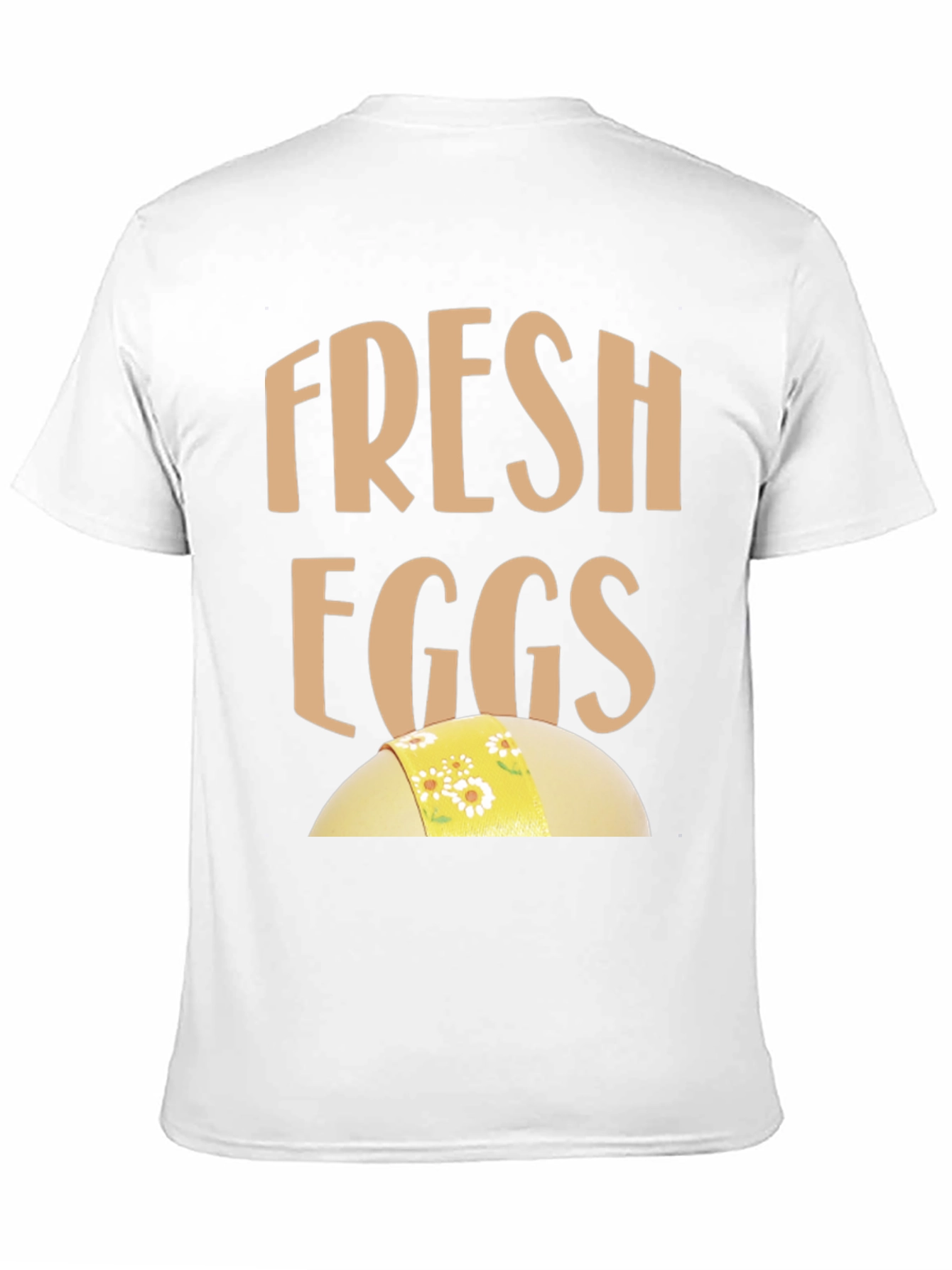 Black Fresh Eggs Funny T-Shirt view 11