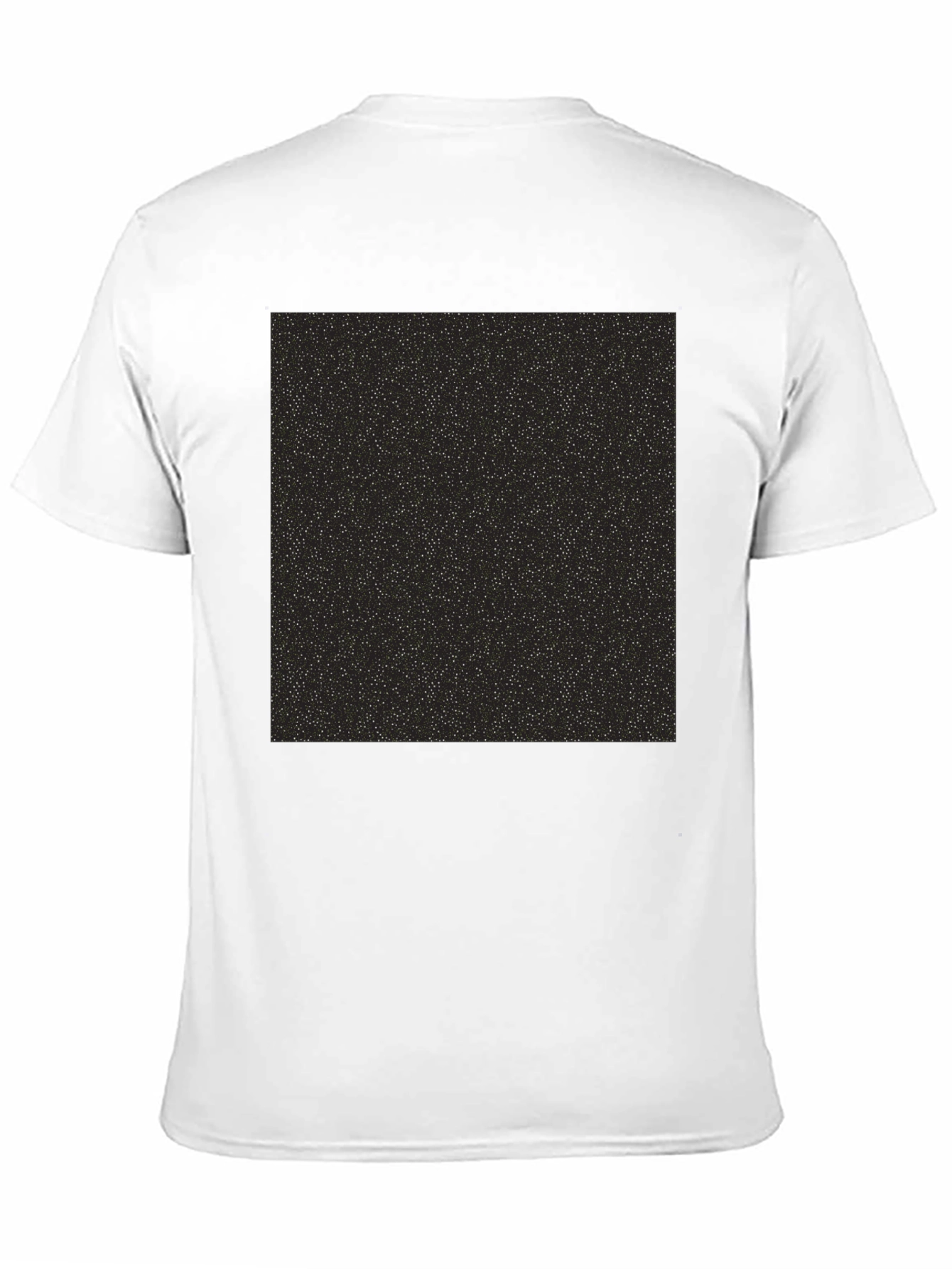 Black Black T-Shirt with Starry Print view 11
