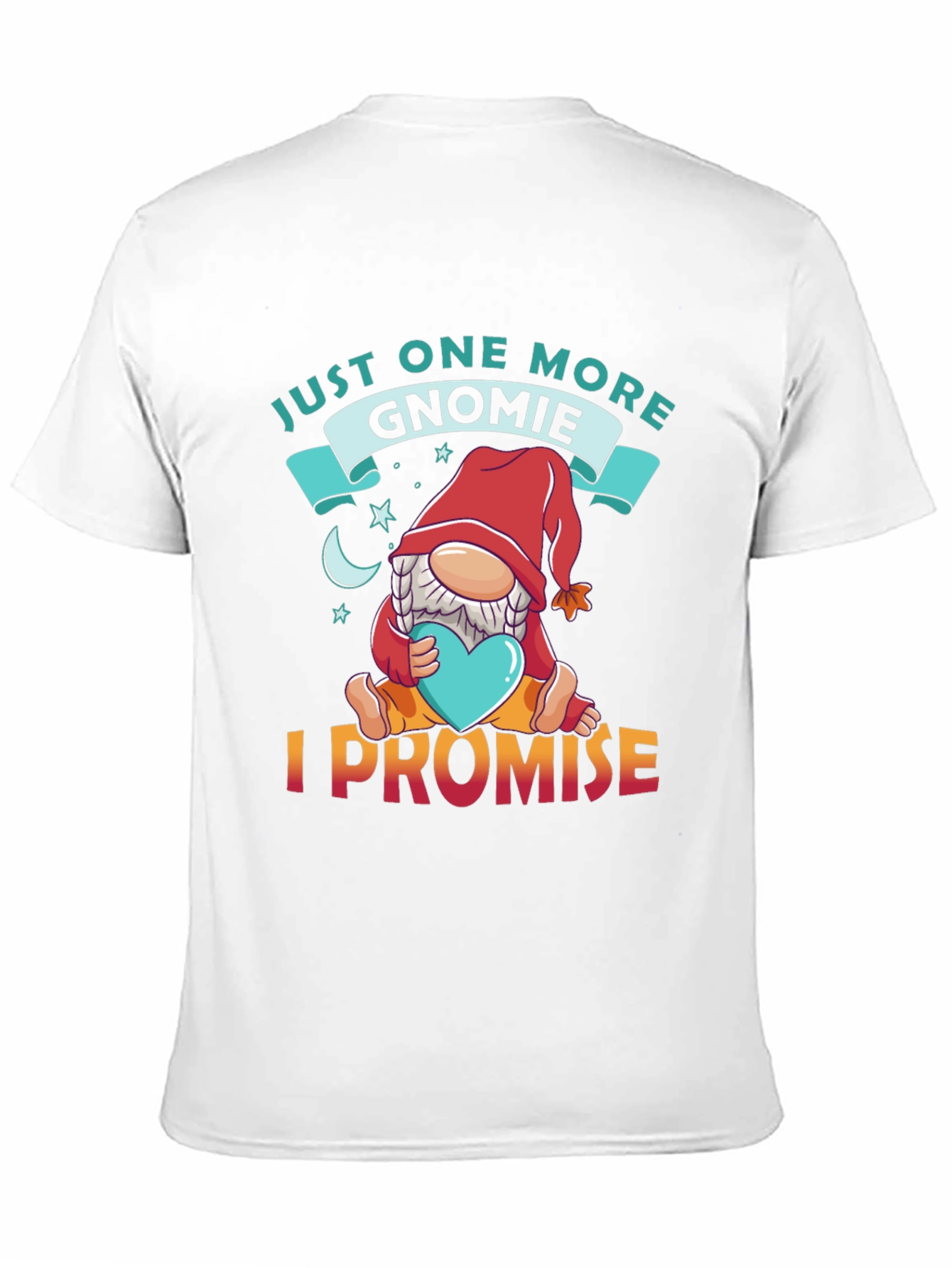 Black Gnomie Promise T-Shirt - Cute Gnome Lover Tee view 11