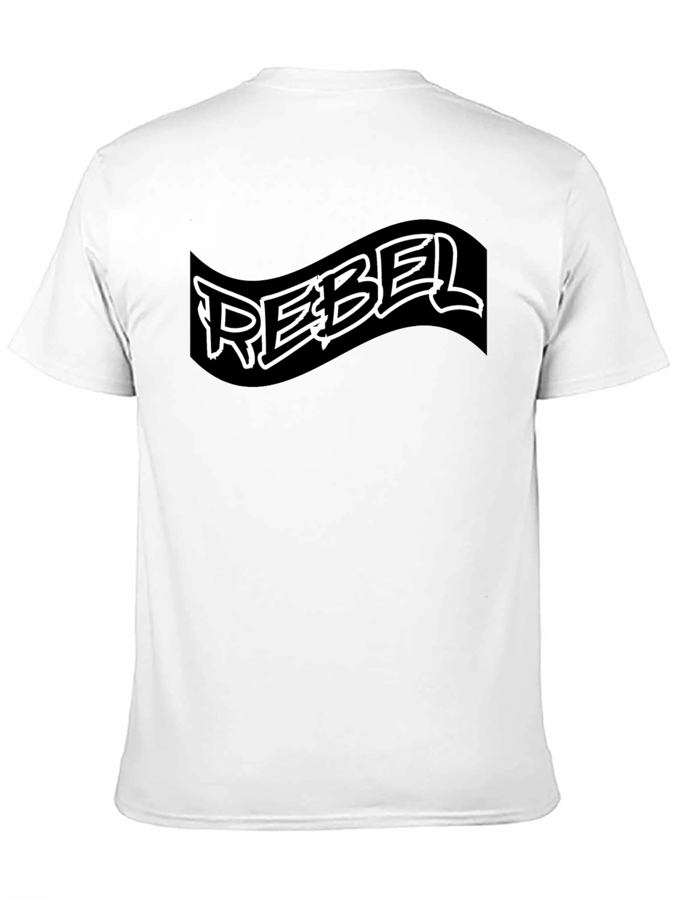 Black Rebel Black T-Shirt - Edgy Graphic Tee view 11