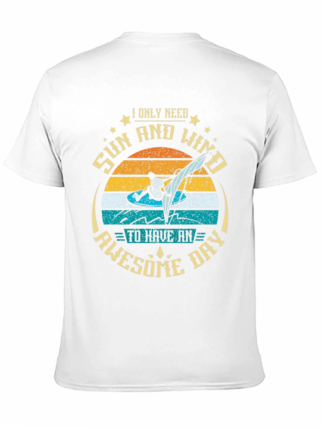 Black Sun & Wind T-Shirt: Awesome Day Vibes view 11