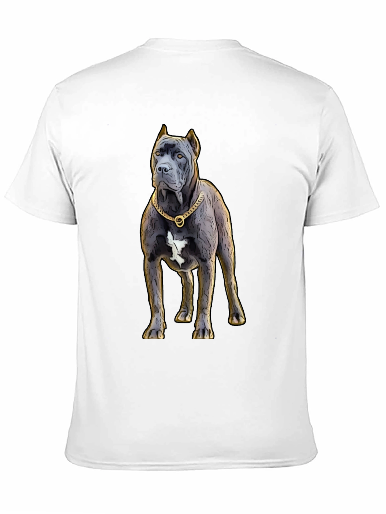Black Cane Corso Dog Graphic T-Shirt view 11