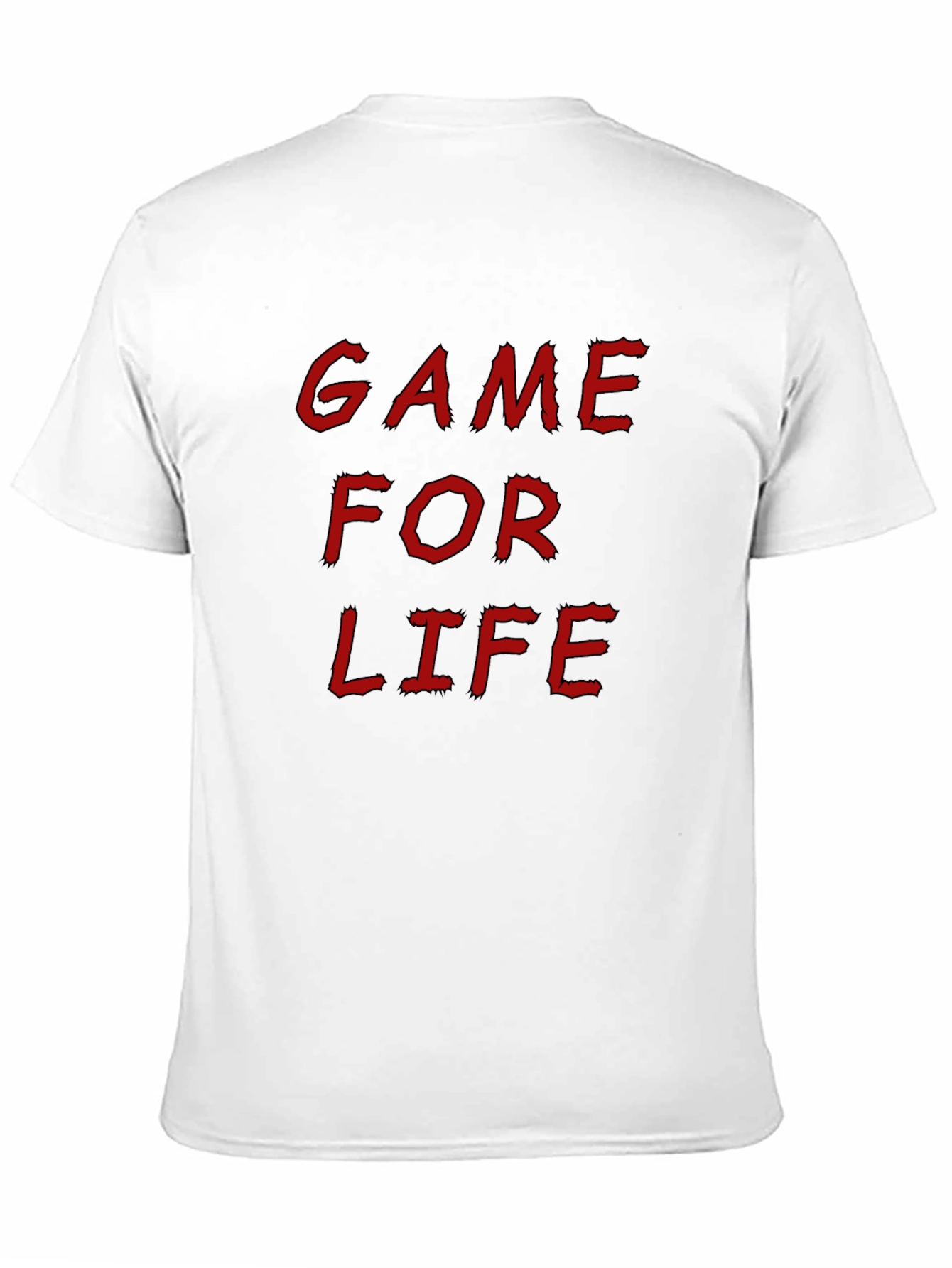 Black Game For Life Graphic Tee view 11