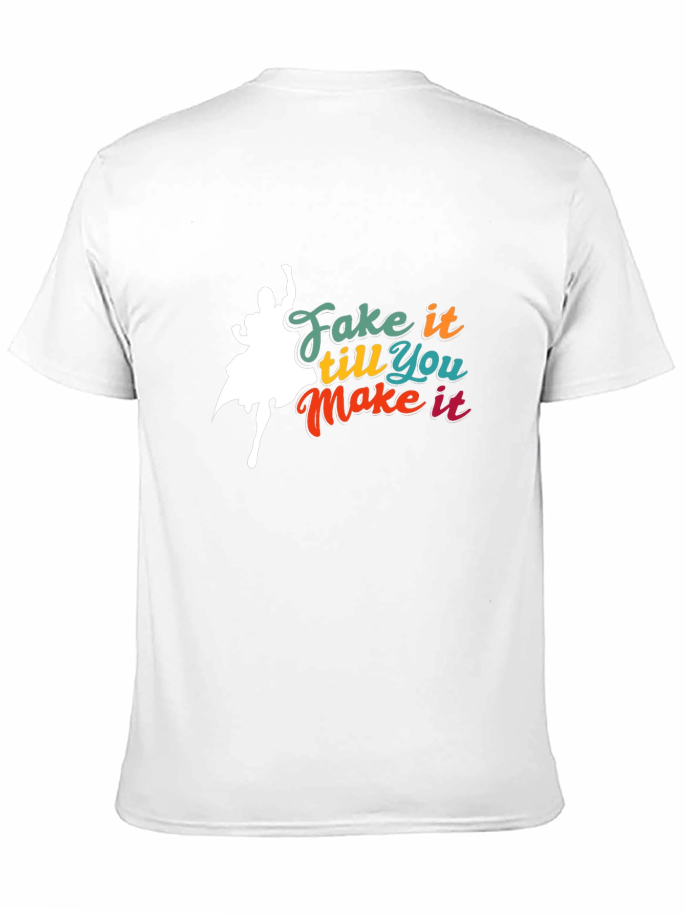 Black Fake it Till You Make It Graphic Tee - Black view 11