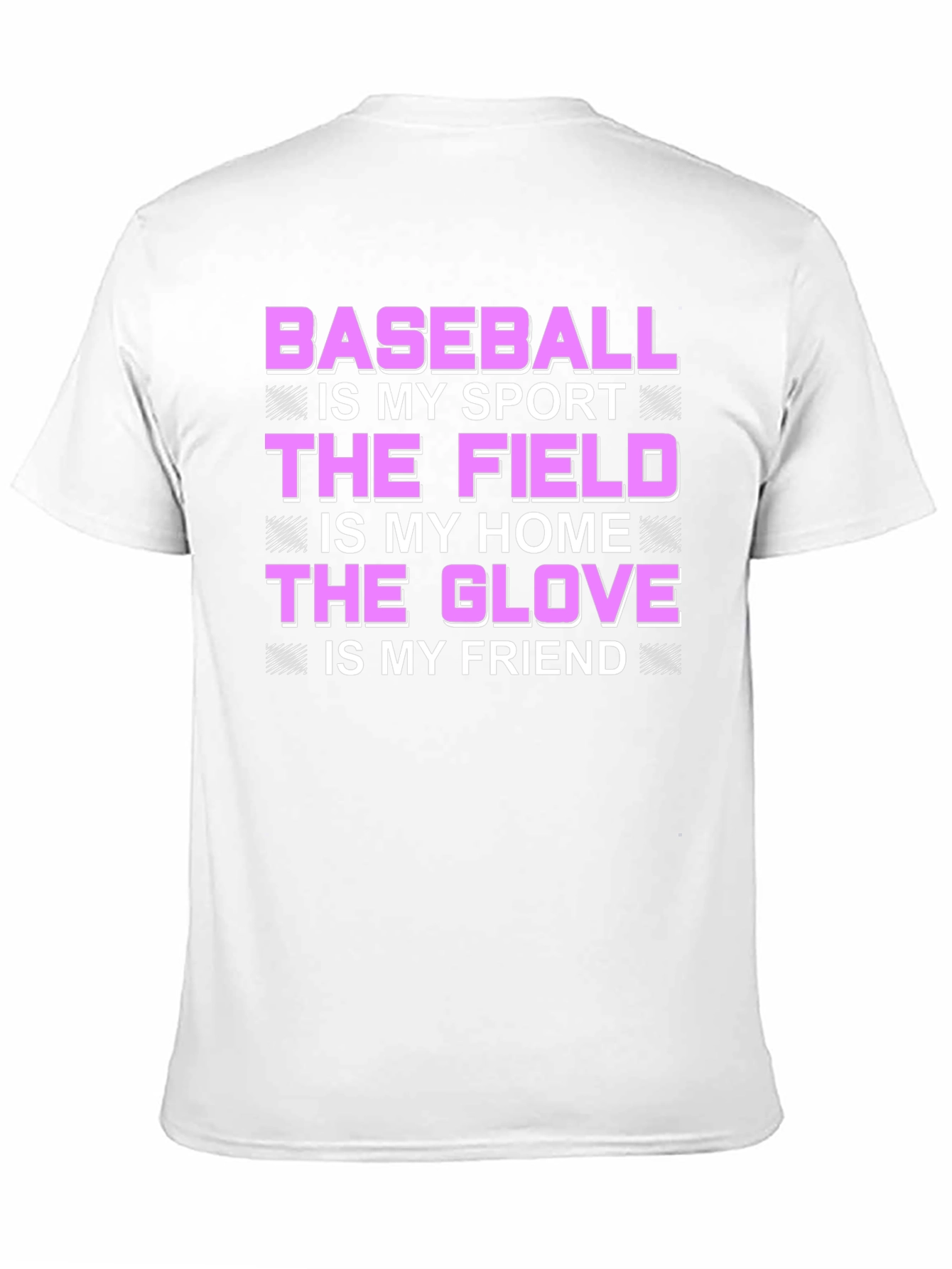 Black Baseball is My Sport T-Shirt view 11