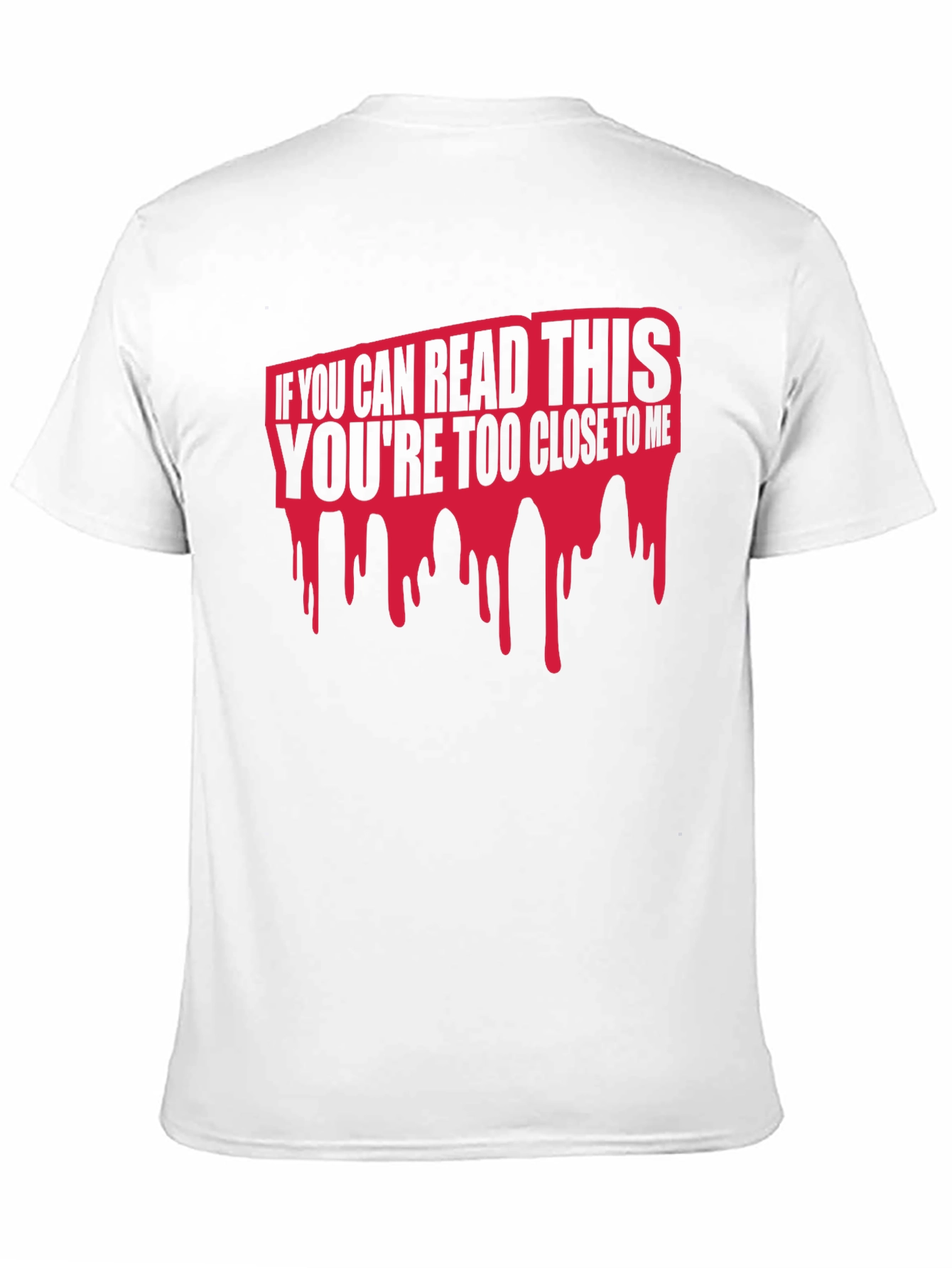 Black Funny Slogan T-Shirt - If You Can Read This view 11