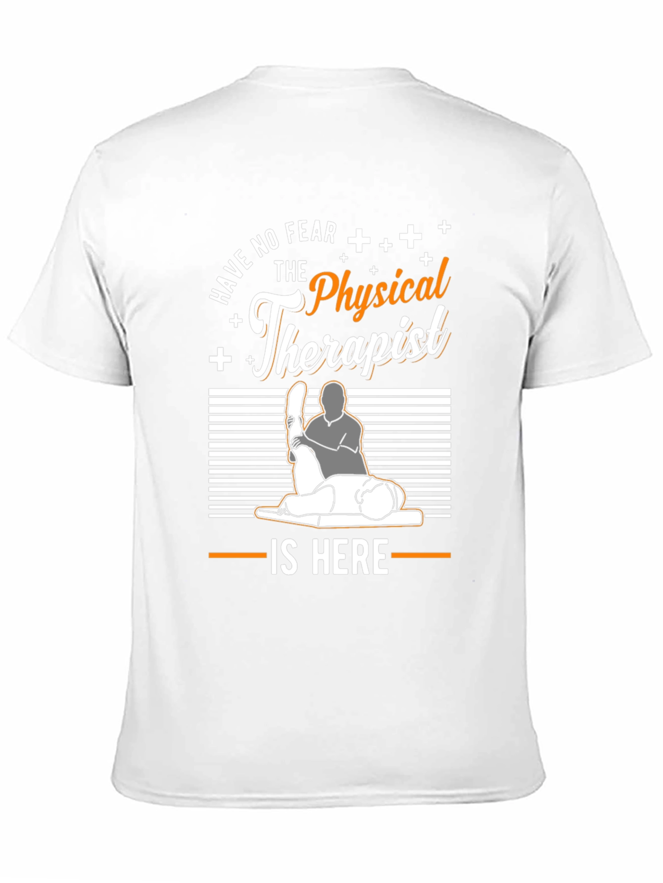 Black Physical Therapist T-Shirt - Have No Fear! view 11