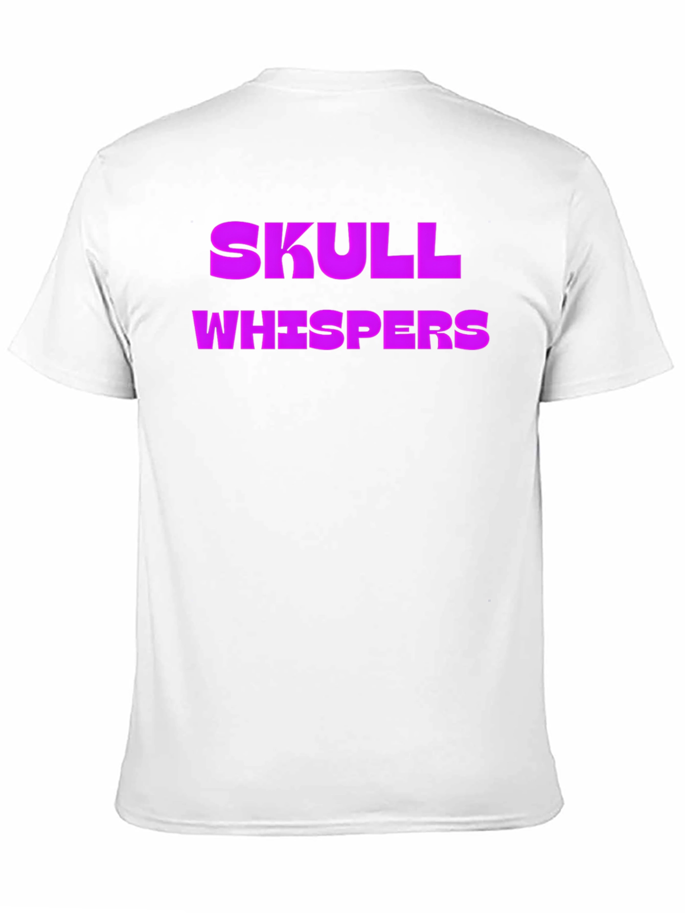 Black Skull Whispers Graphic Tee - Black Cotton view 11