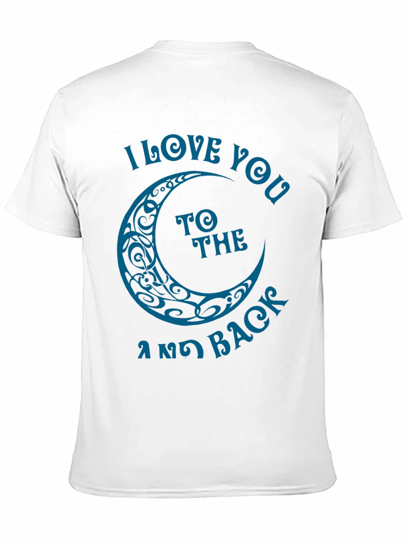 Black I Love You to the Moon and Back Graphic Tee view 11