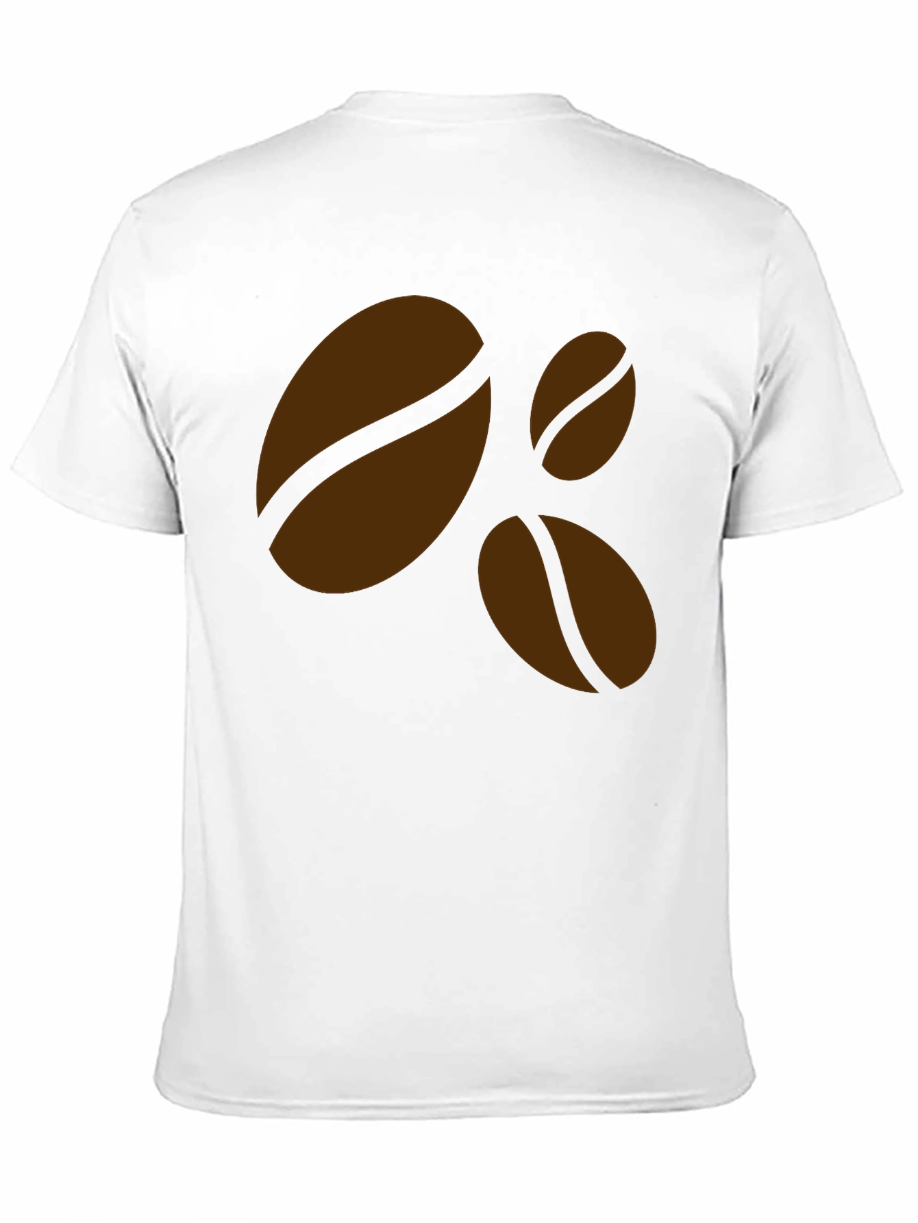 Black Coffee Bean Graphic Black T-Shirt - Casual Style view 11