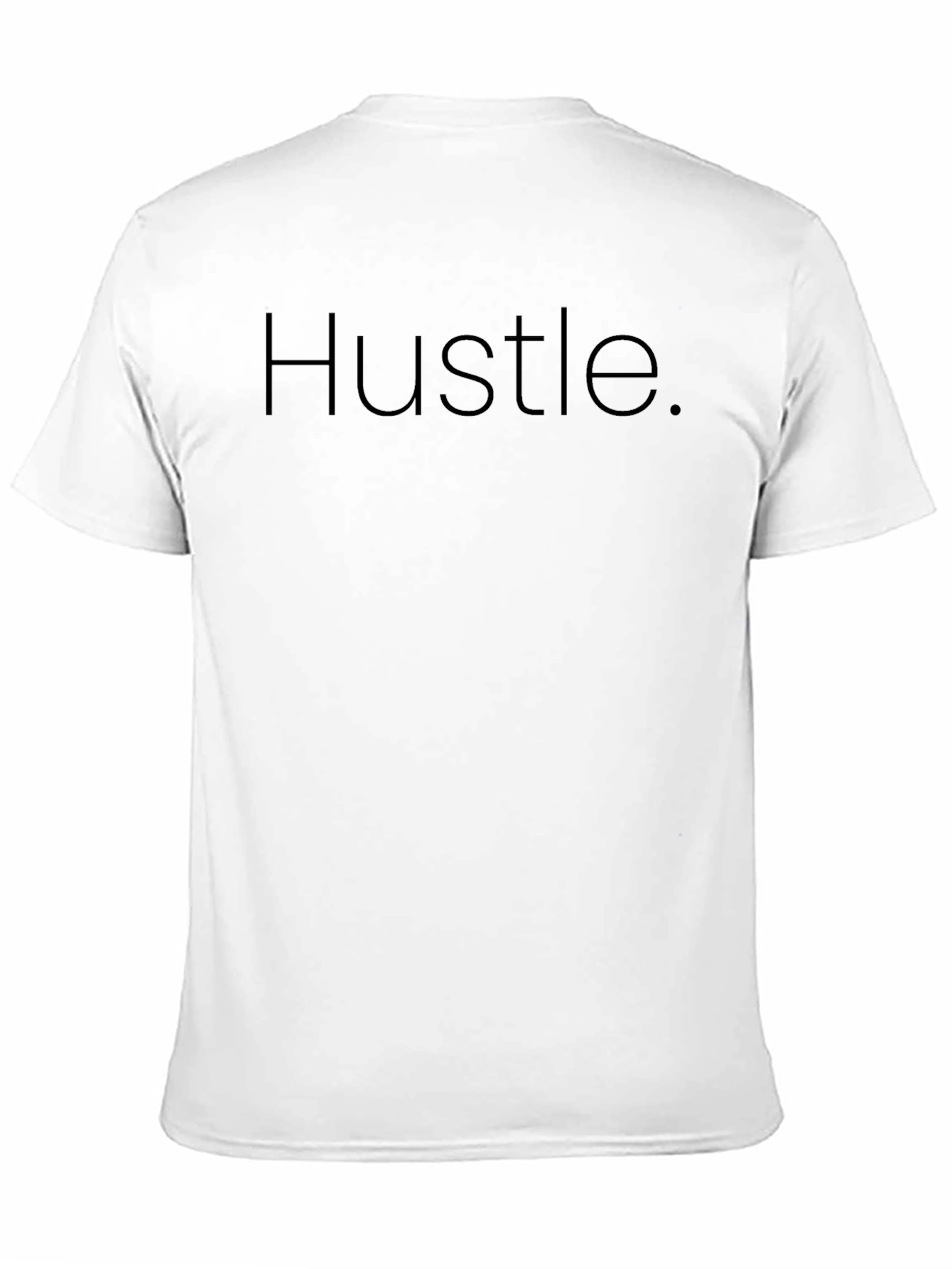 Black Black Hustle Graphic Tee - Motivational Shirt view 11