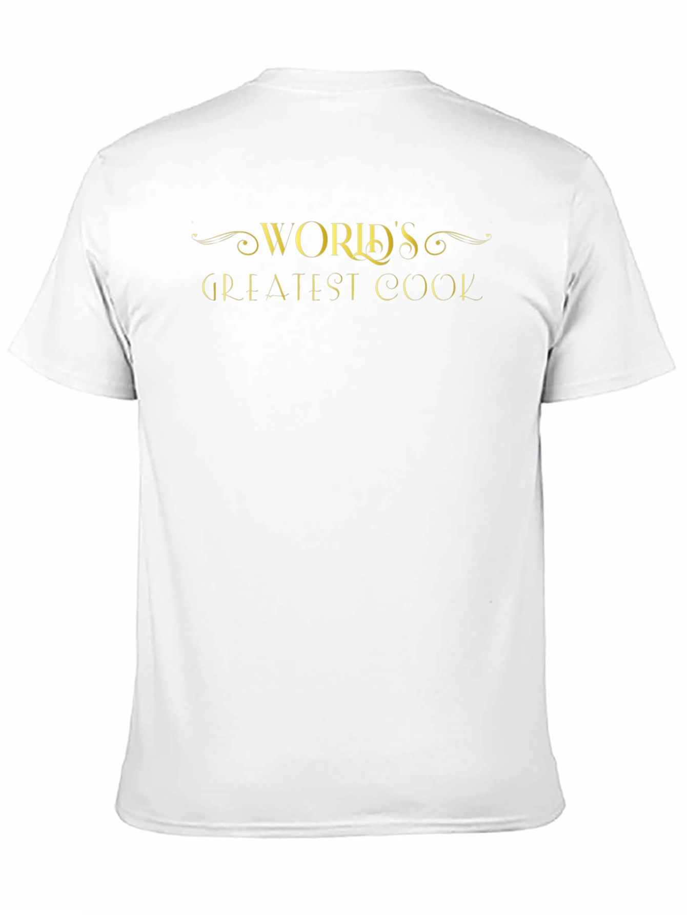 Black World's Greatest Cook Black T-Shirt view 11
