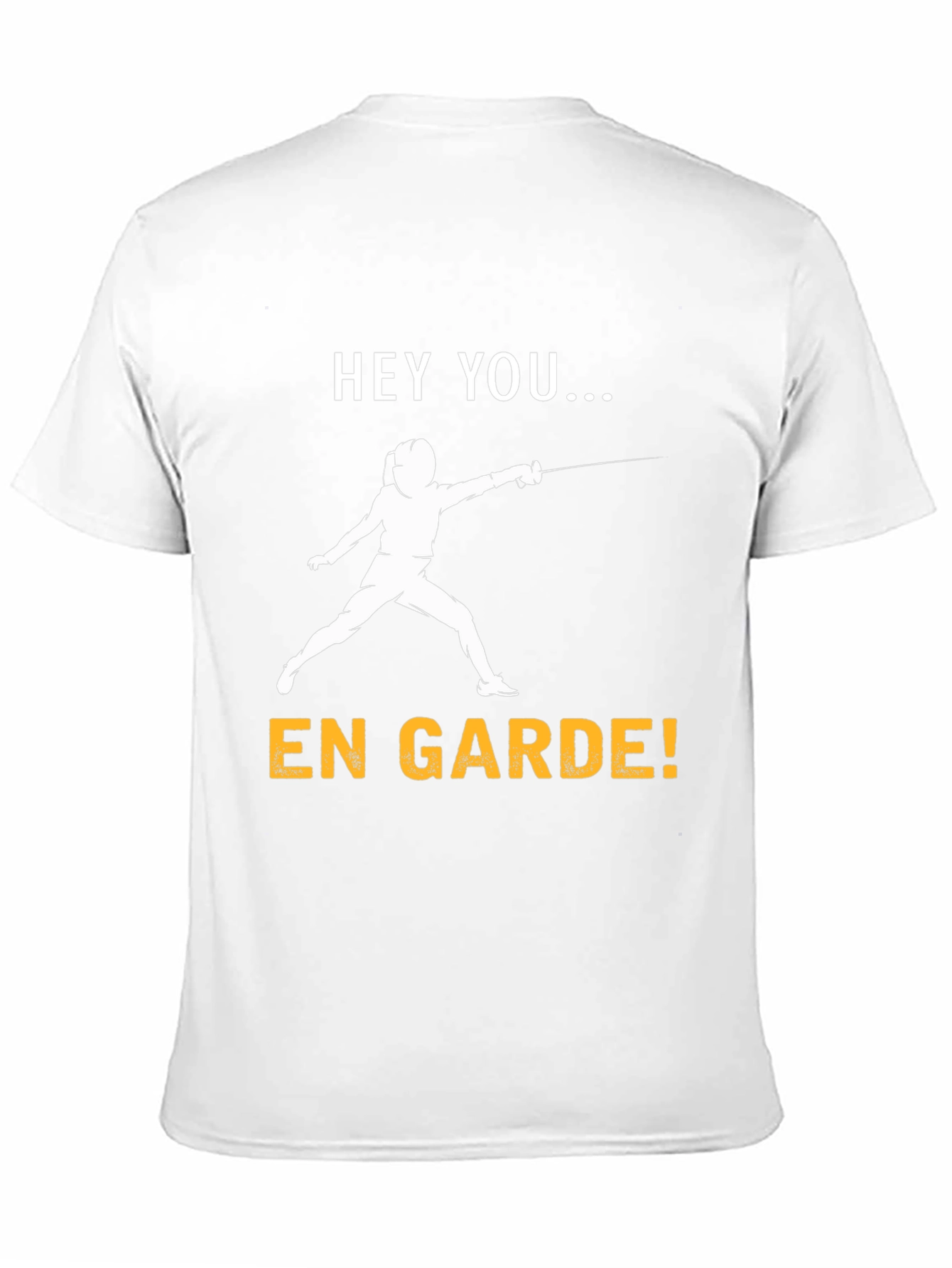 Black En Garde Fencing T-Shirt view 11