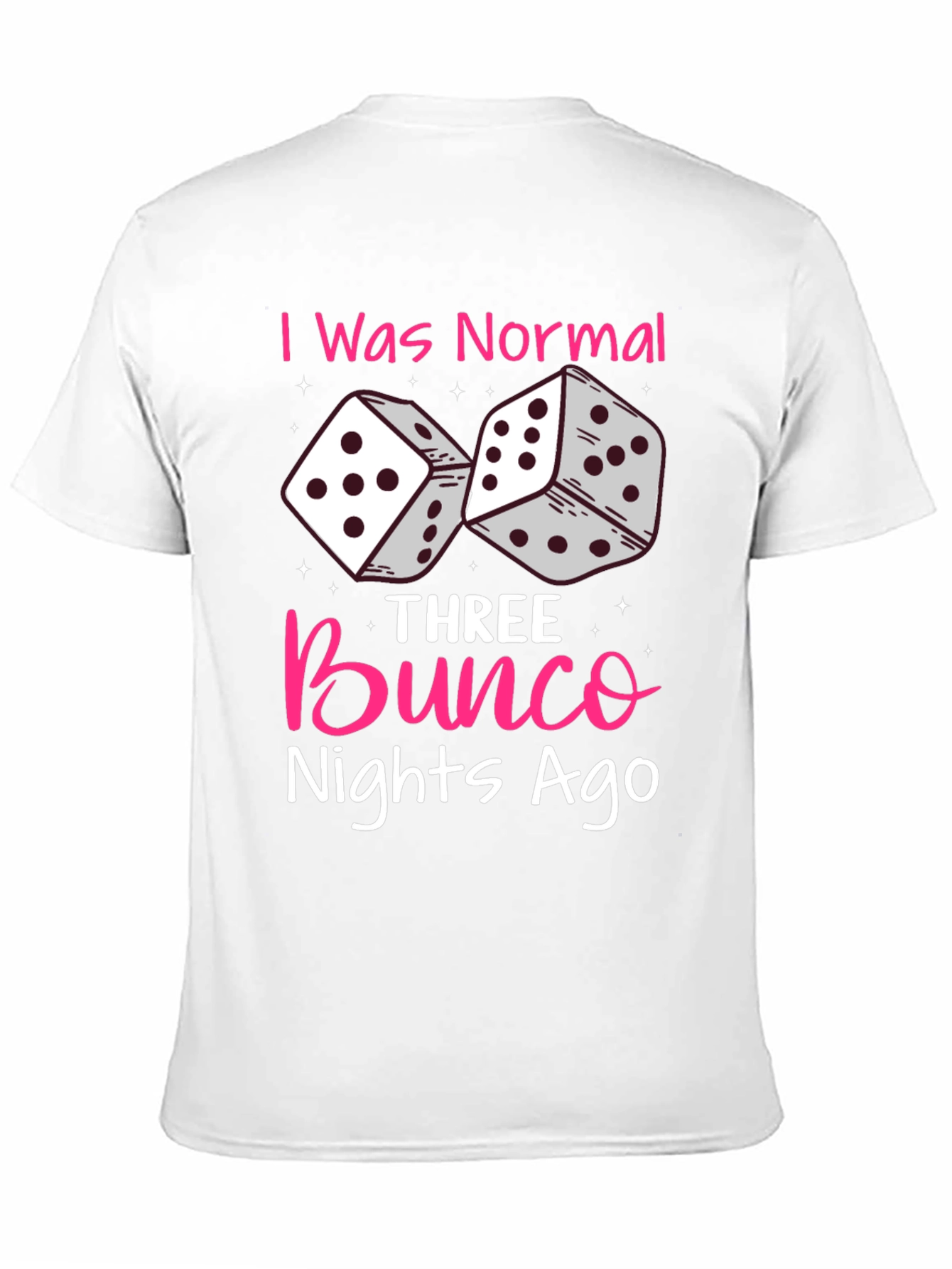 Black Bunco Nights Ago T-Shirt, Dice Graphic view 11