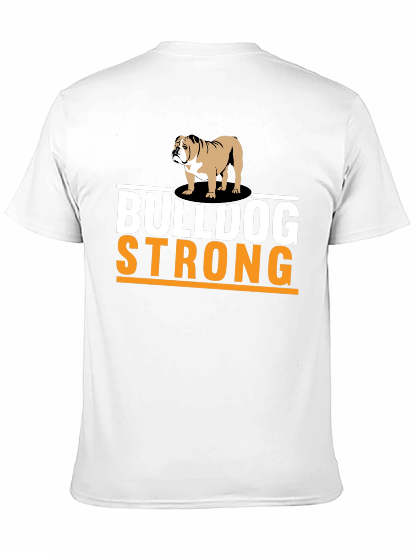 Black Bulldog Strong Graphic T-Shirt view 11