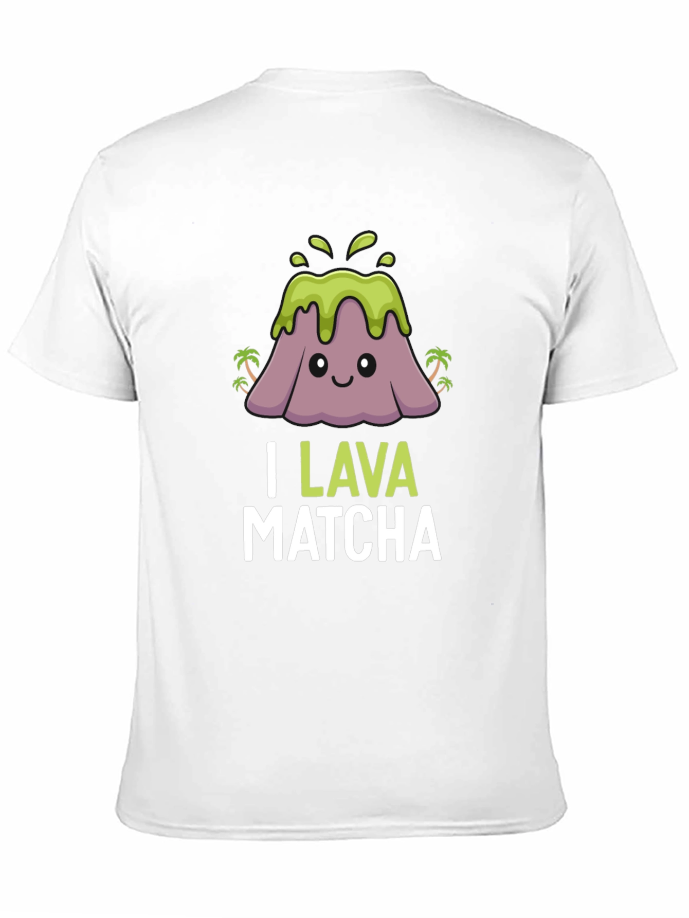 Black I Lava Matcha T-Shirt - Cute Kawaii Volcano Tee view 11
