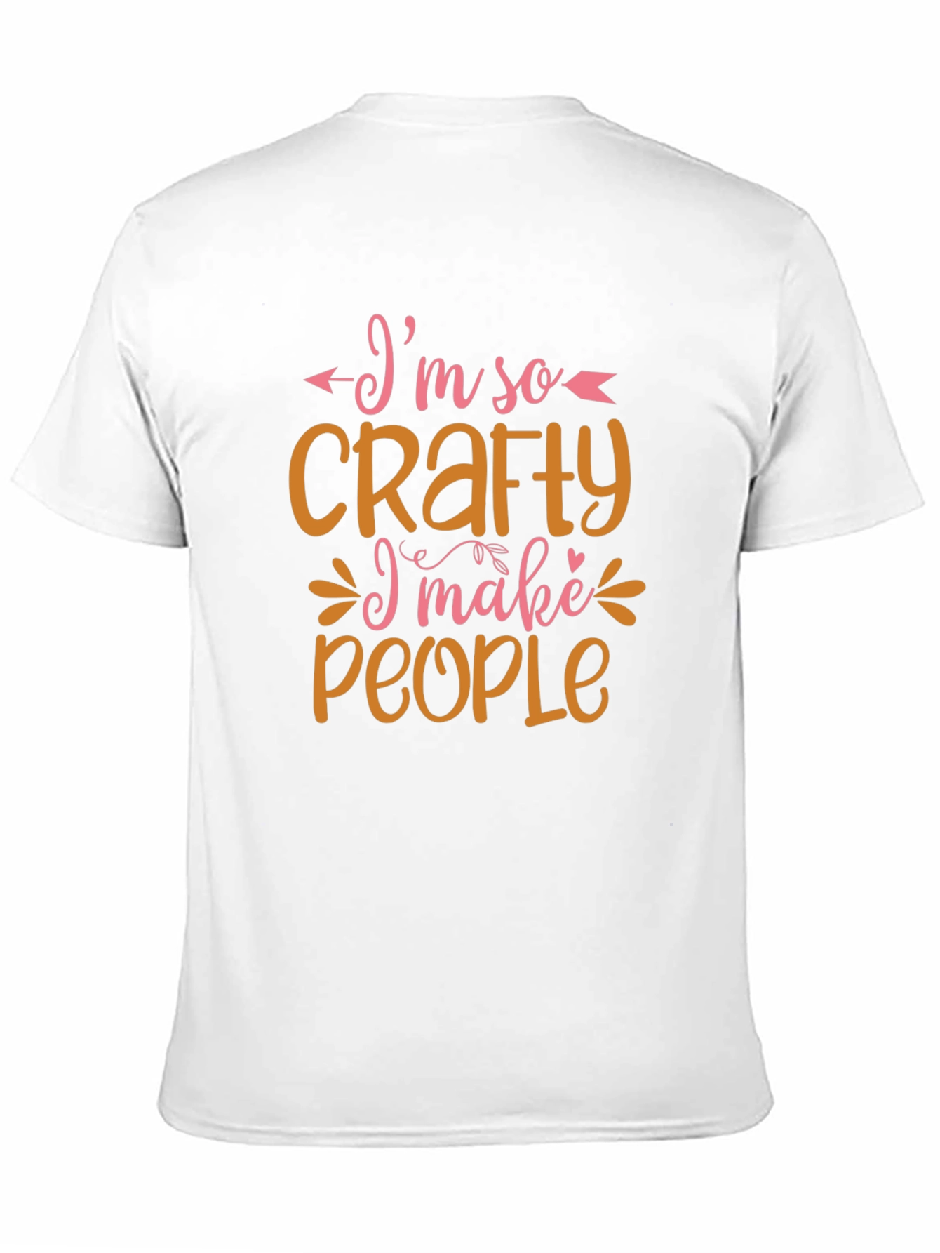 Black I'm So Crafty T-Shirt - Funny DIY Hobby Tee view 11