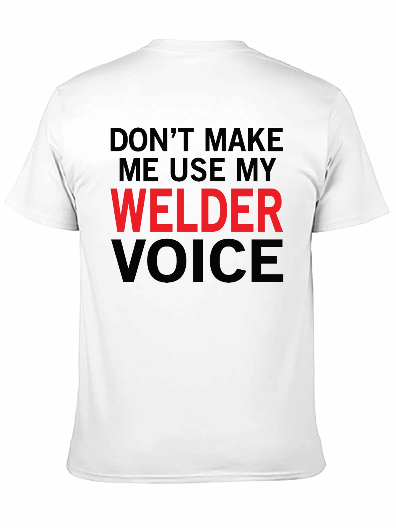 Black Welder Voice Graphic Tee - Black view 11