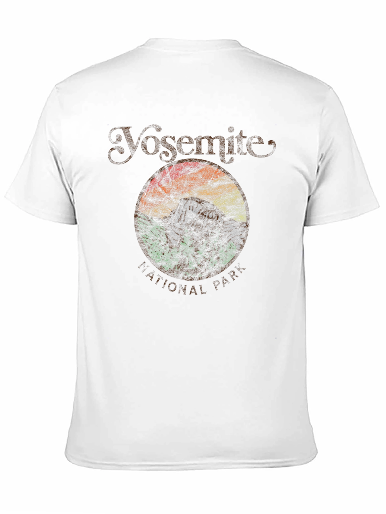 Black Yosemite National Park Graphic Tee - Vintage Style view 11