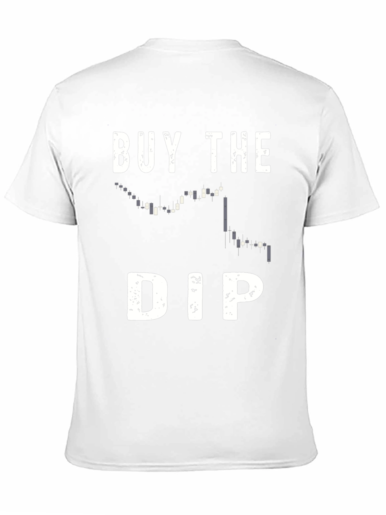 Black Buy the Dip T-Shirt - Trader Crypto Gift view 11