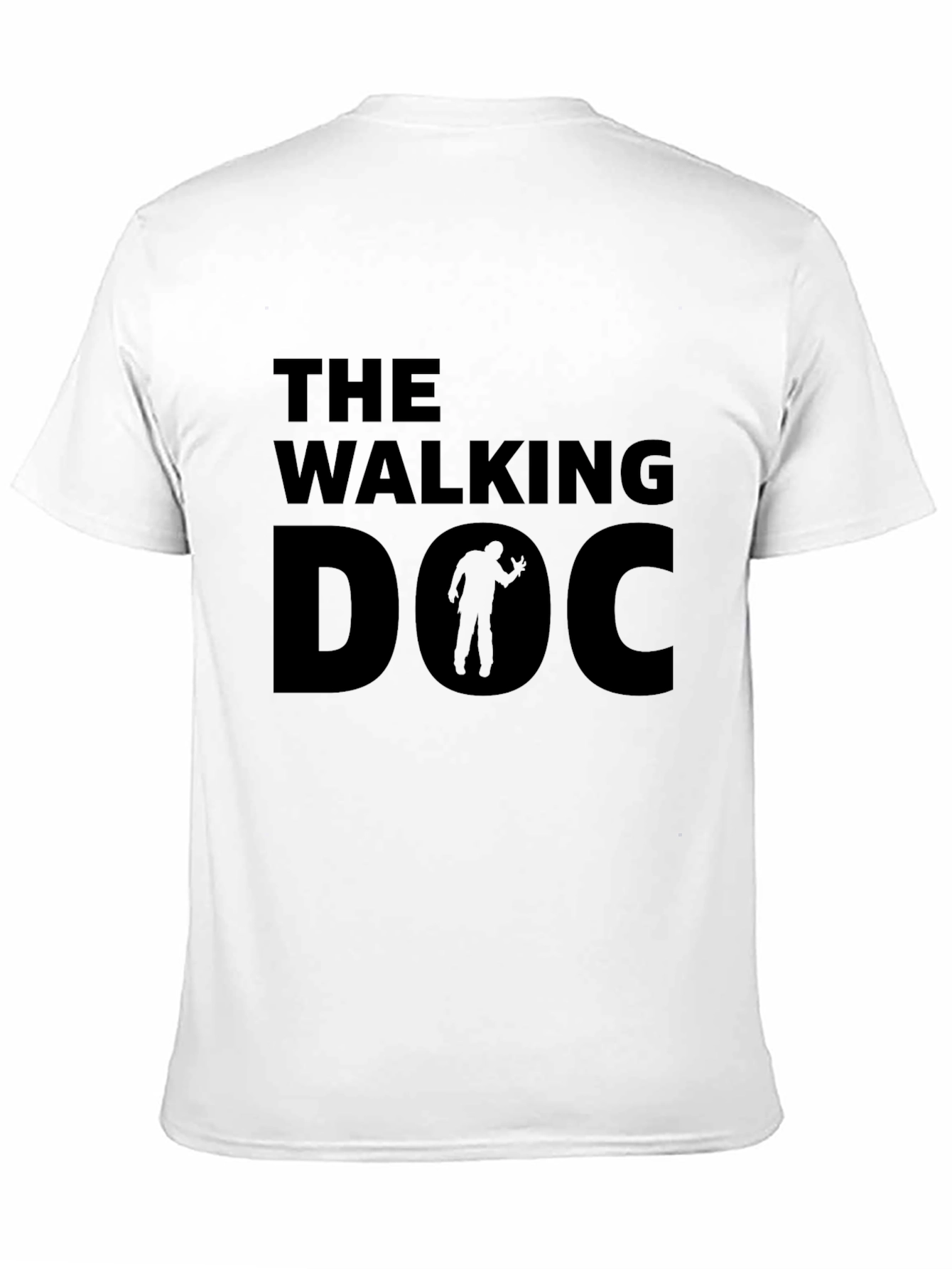 Black The Walking Doc Graphic T-Shirt view 11