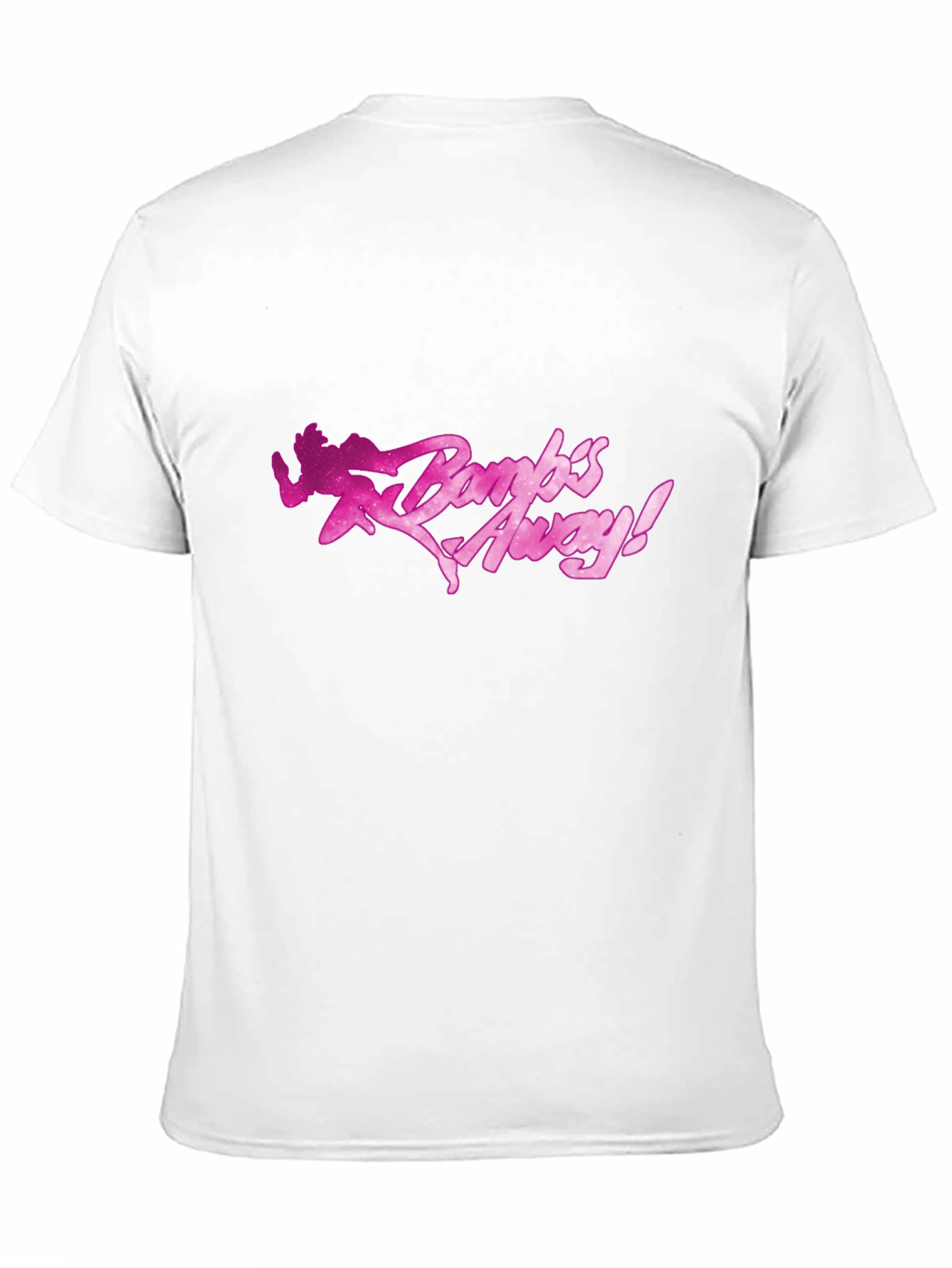 Black Bamb's Away! Black Graphic Tee view 11