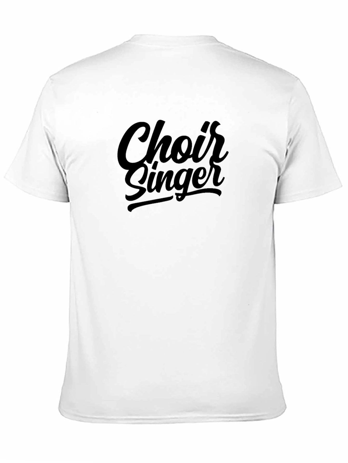 Black Choir Singer Graphic T-Shirt - Soft Cotton Blend view 11