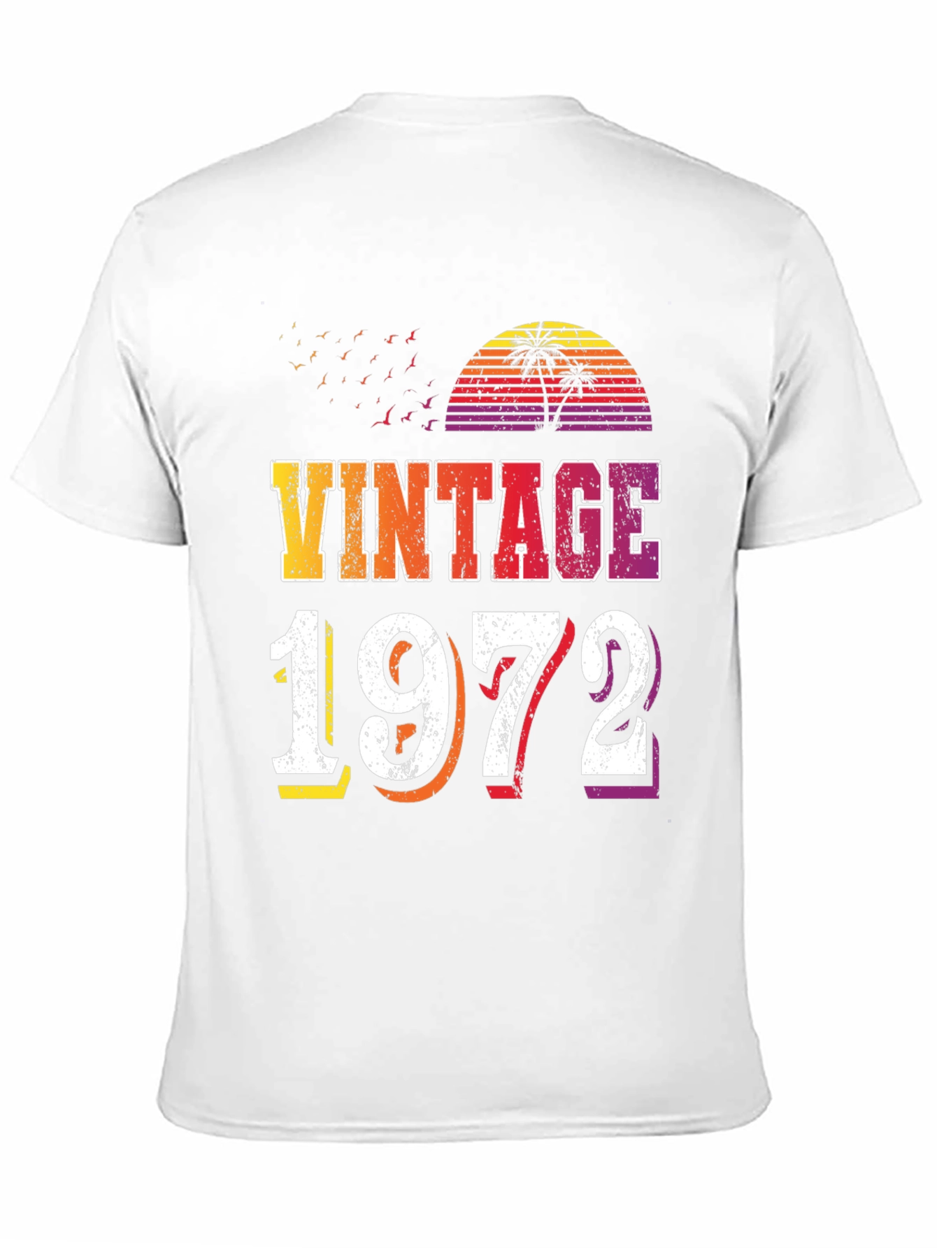 Black Vintage 1972 Graphic T-Shirt Retro Style view 11
