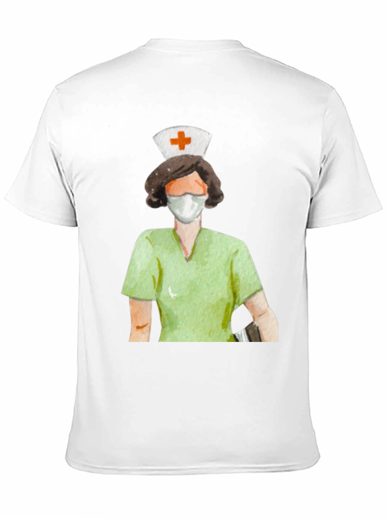 Black Nurse Graphic Tee - Unisex Short Sleeve T-Shirt view 11