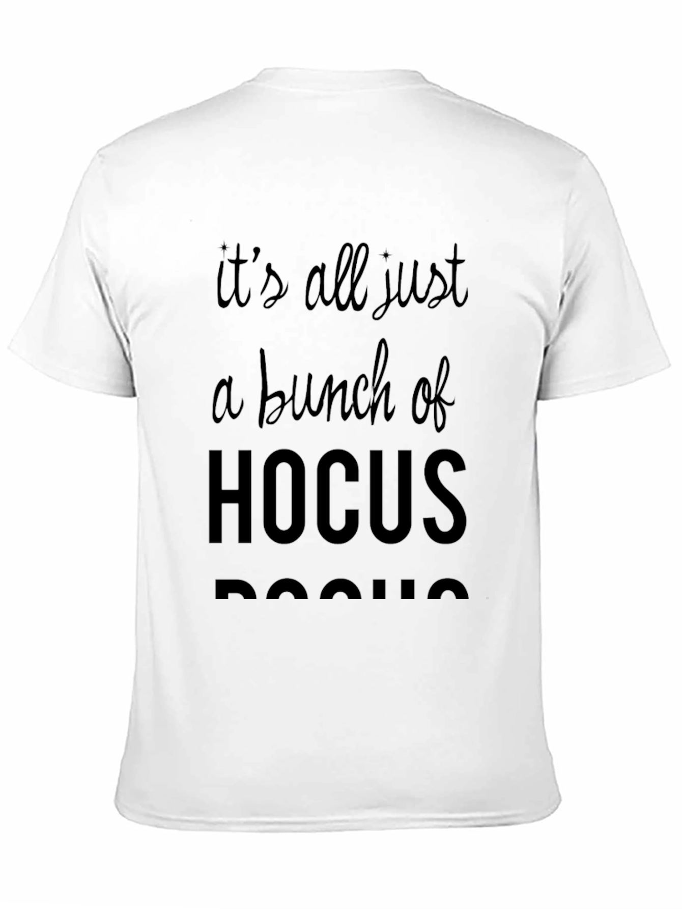 Black Hocus Pocus Graphic Tee - Halloween Shirt view 11