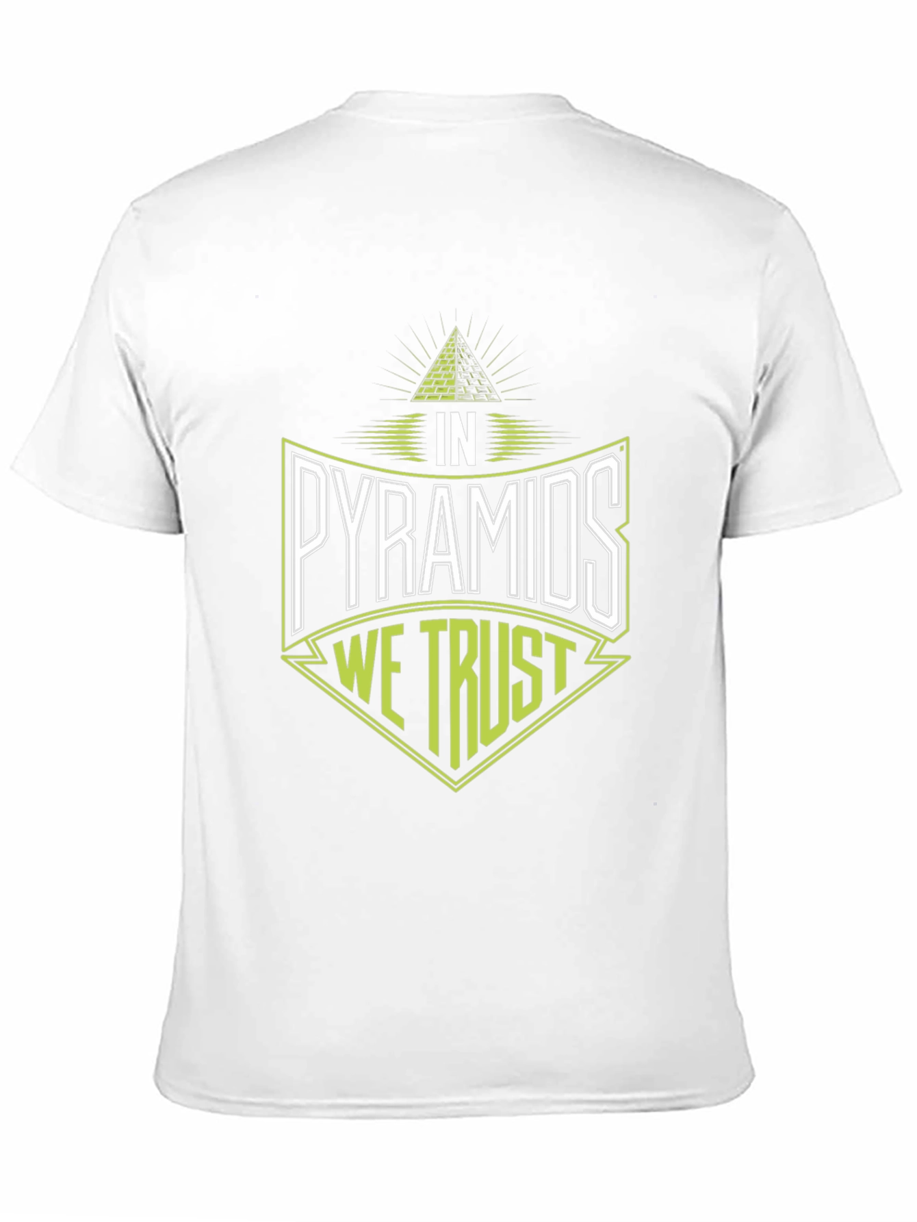 Black In Pyramids We Trust Graphic Tee view 11