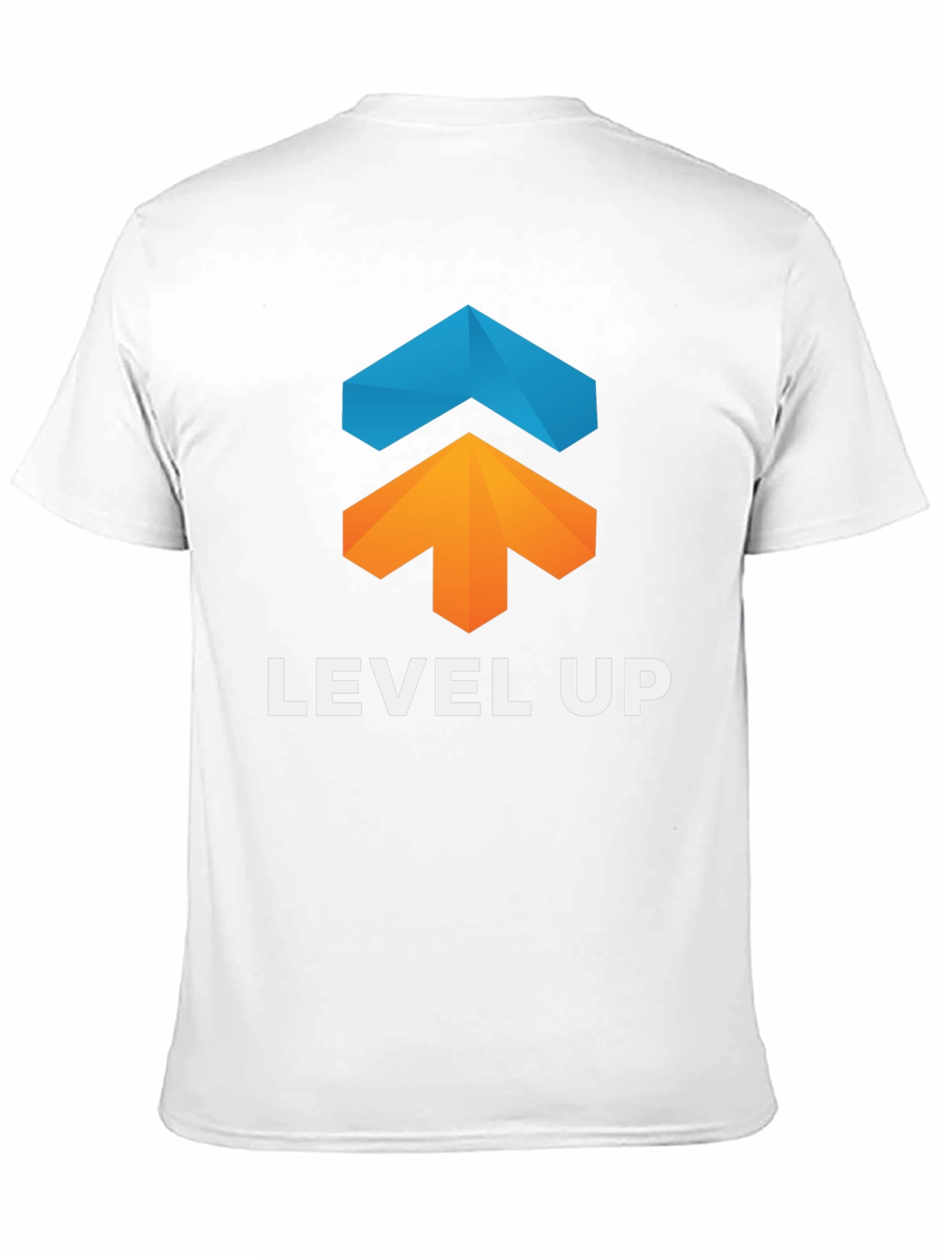 Level Up Graphic Tee - Black Cotton Blend - 11