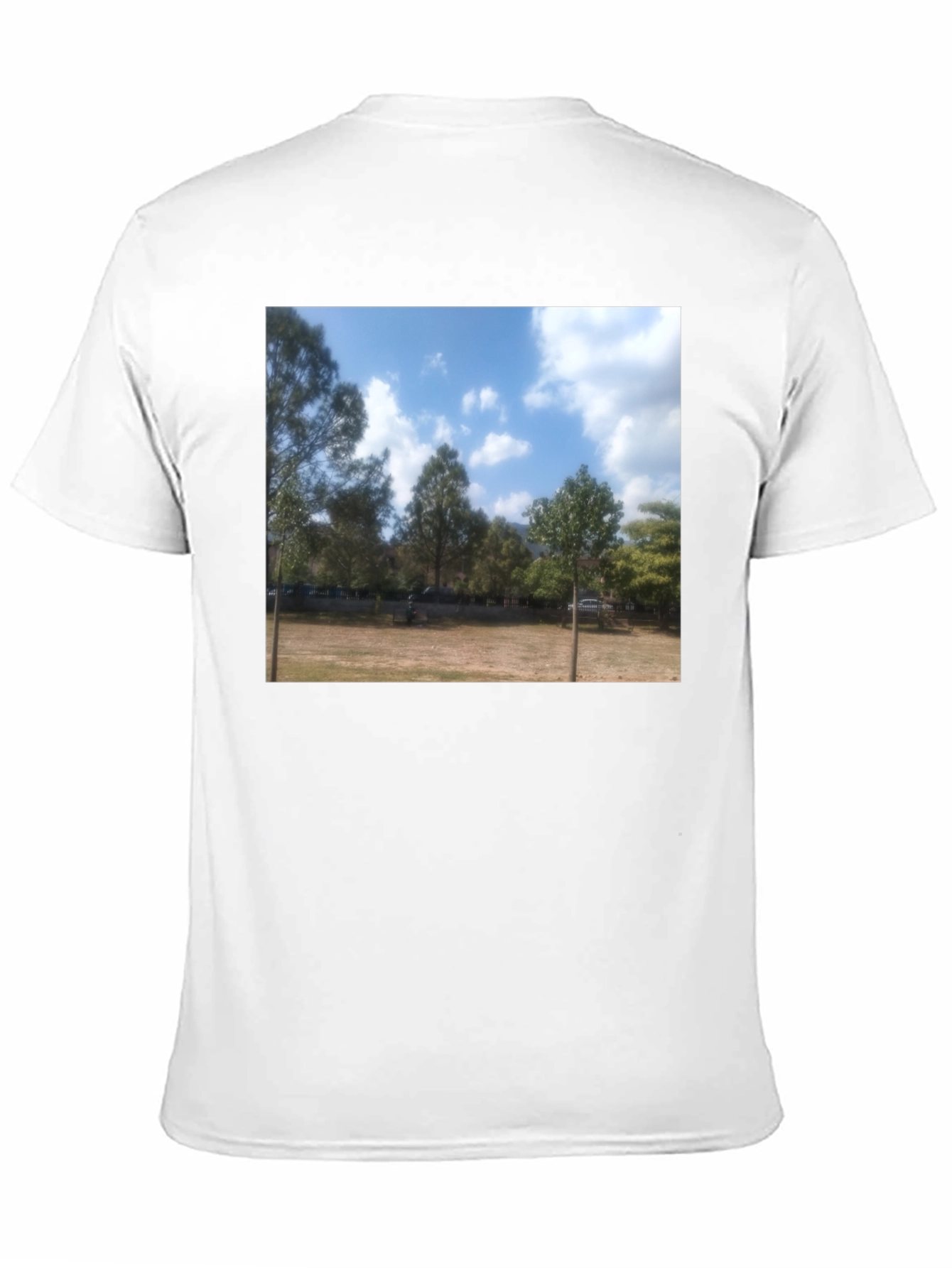 Black Nature Scene Tee view 11