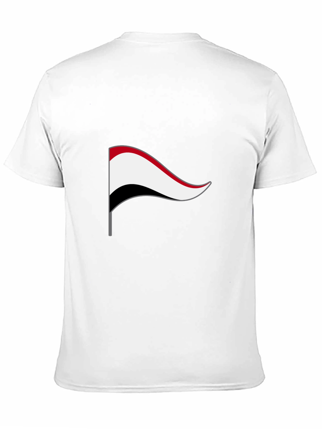 Yemen Flag Graphic Tee - Black Cotton T-Shirt - 11