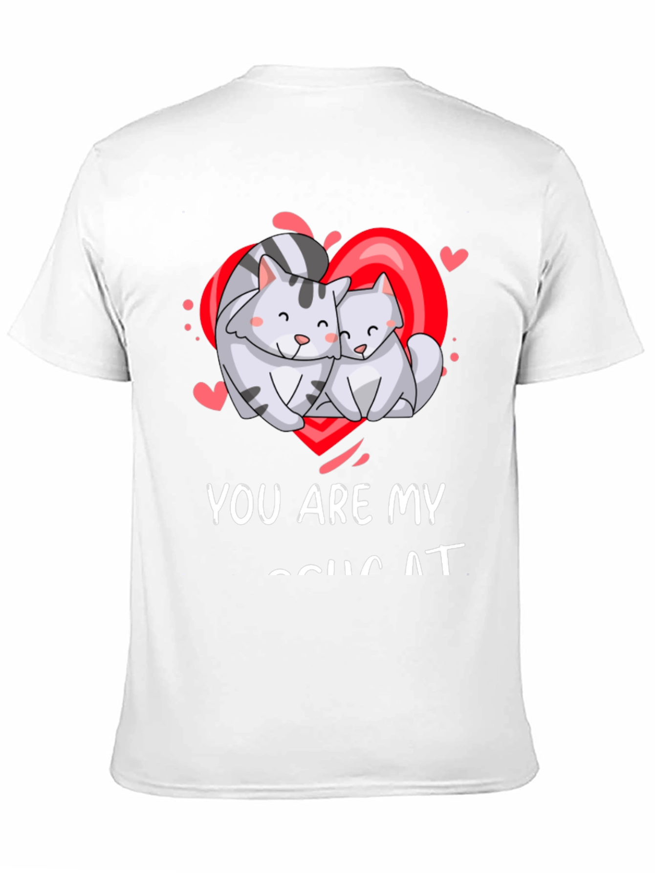 Black You Are My Soul Cat T-Shirt, Valentine's Day view 11