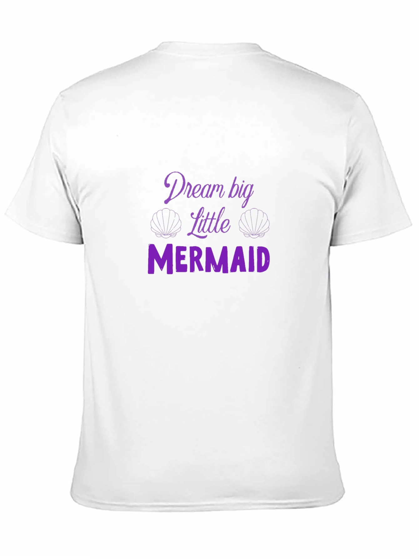 Dream Big Little Mermaid Black T-Shirt - 11