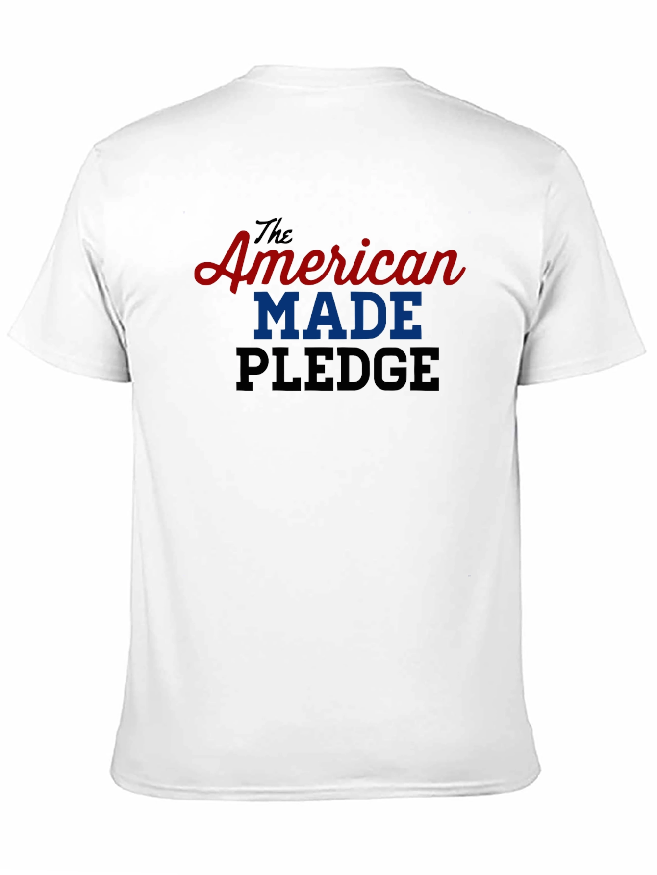 Black American Made Pledge Graphic Tee - Patriotic Pride view 11