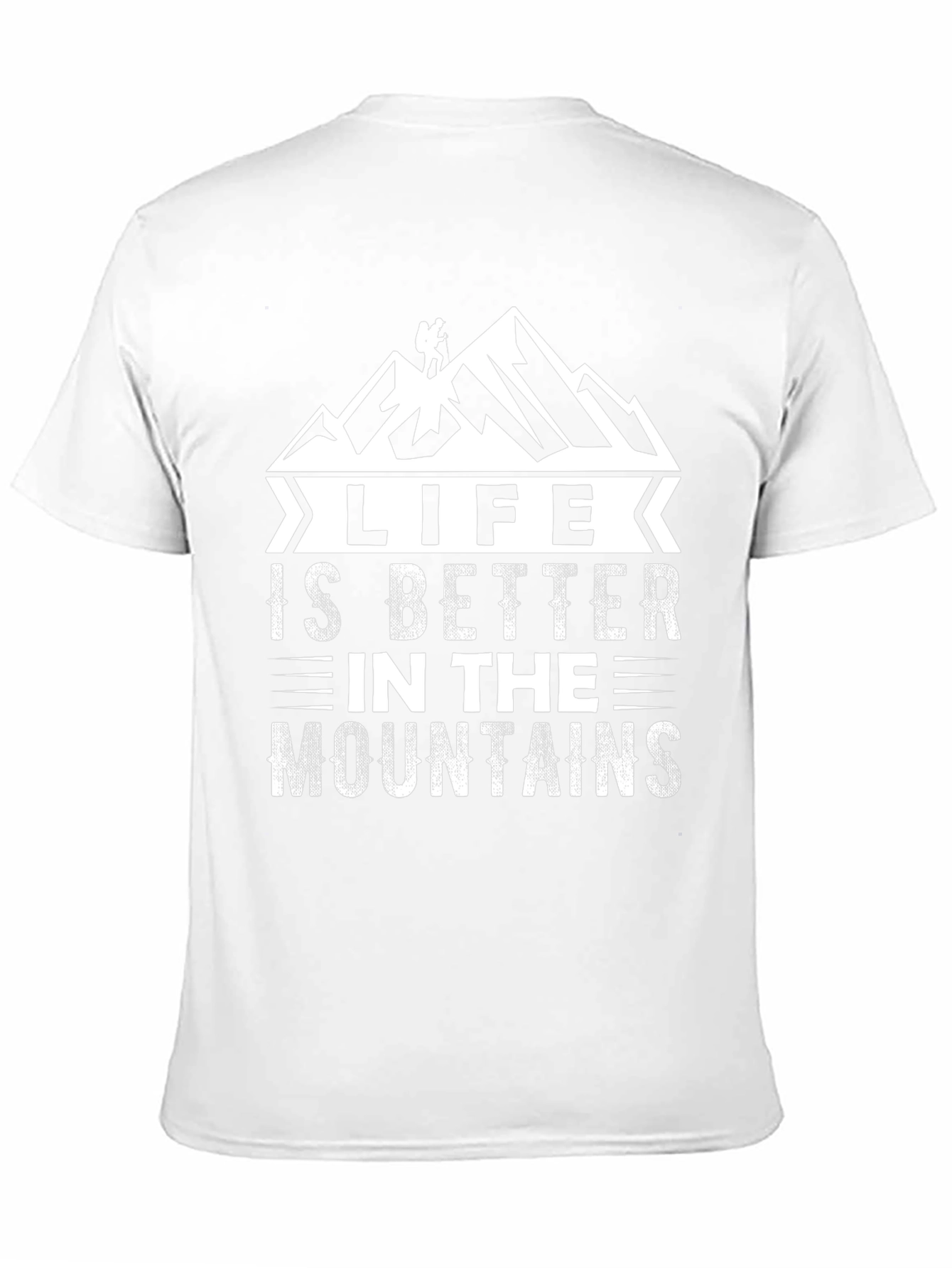 Black Life is Better in the Mountains T-Shirt view 11