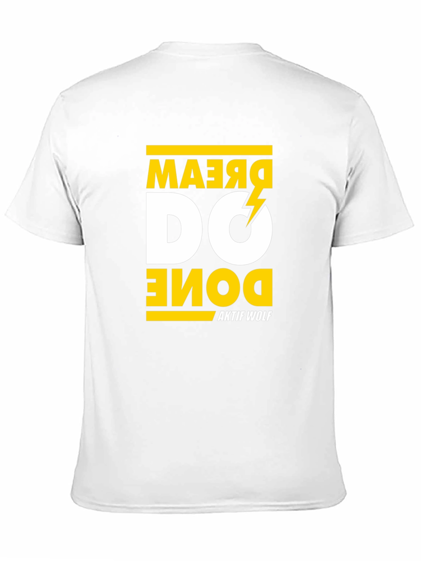 Black Dream Do Done Aktif Wolf Black T-Shirt view 11