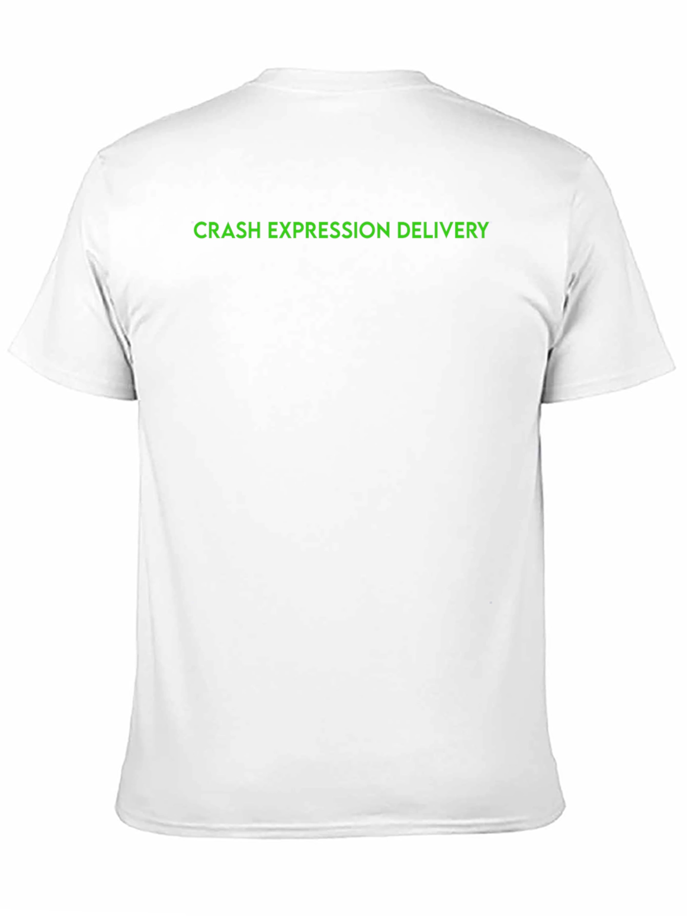 Black Crash Expression Delivery T-Shirt view 11