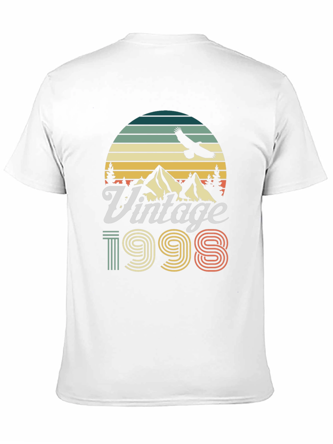 Black Vintage 1998 Graphic Tee - Retro Style view 11