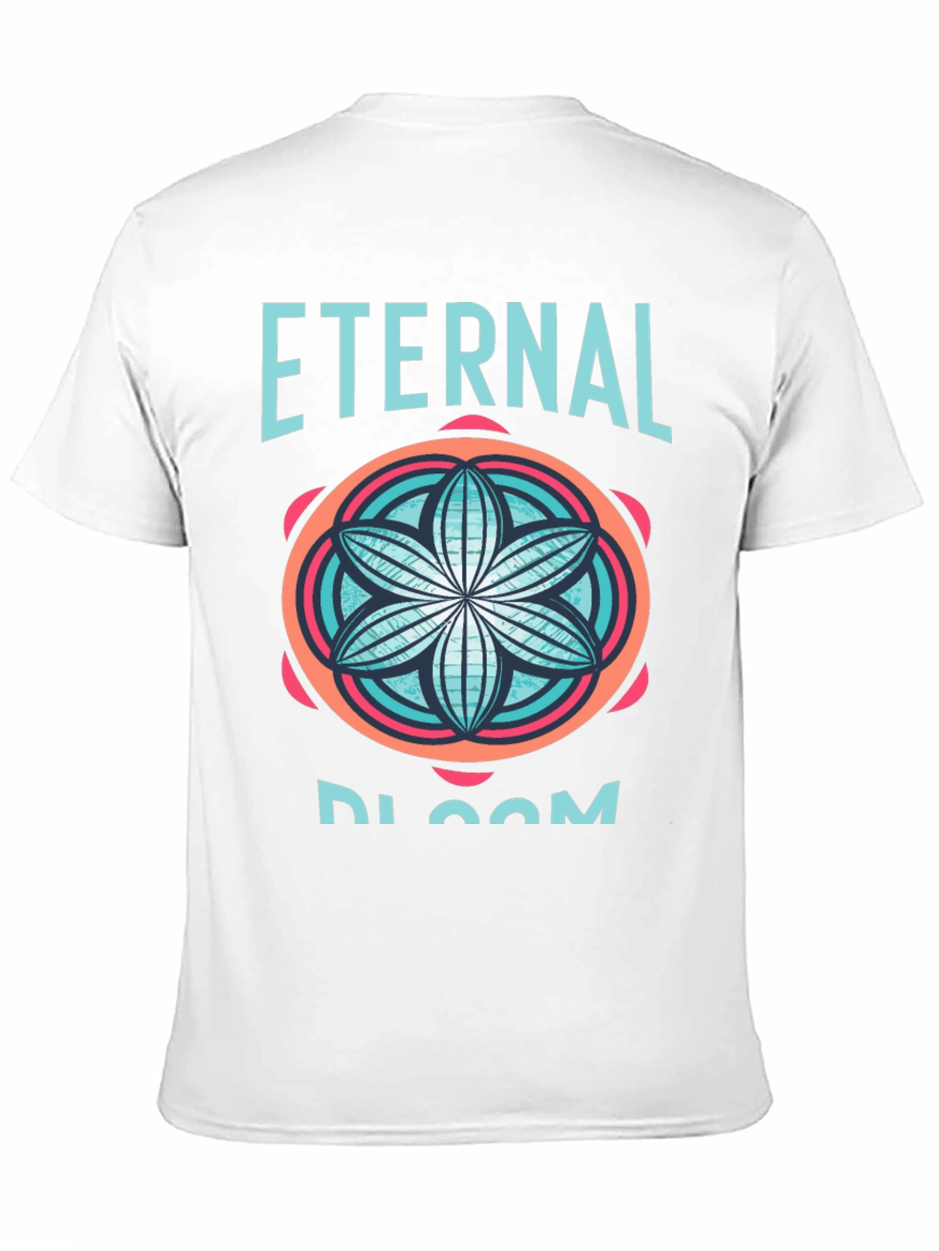 Black Eternal Bloom Black Graphic Tee view 11