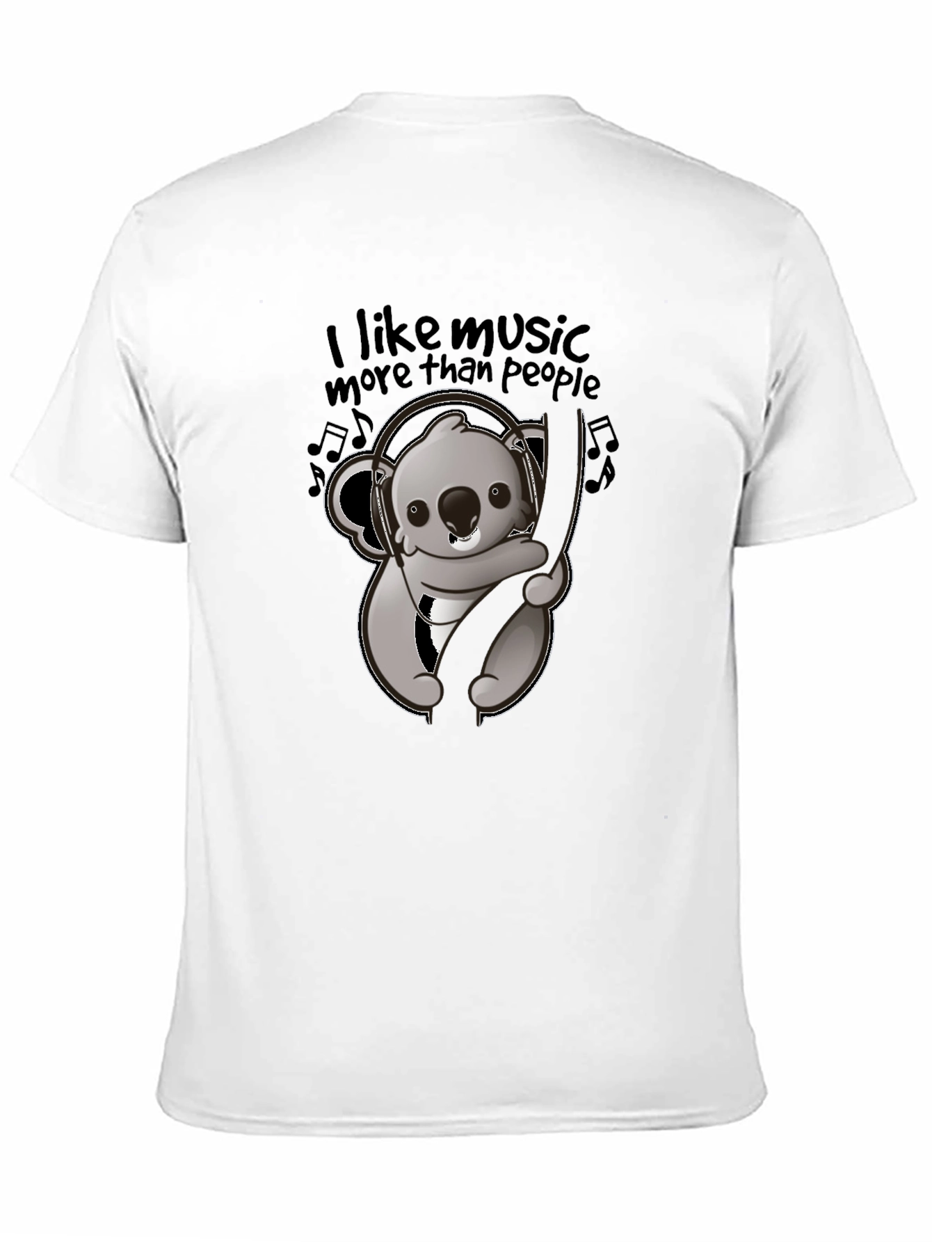 Black Music Loving Koala Graphic Tee view 11