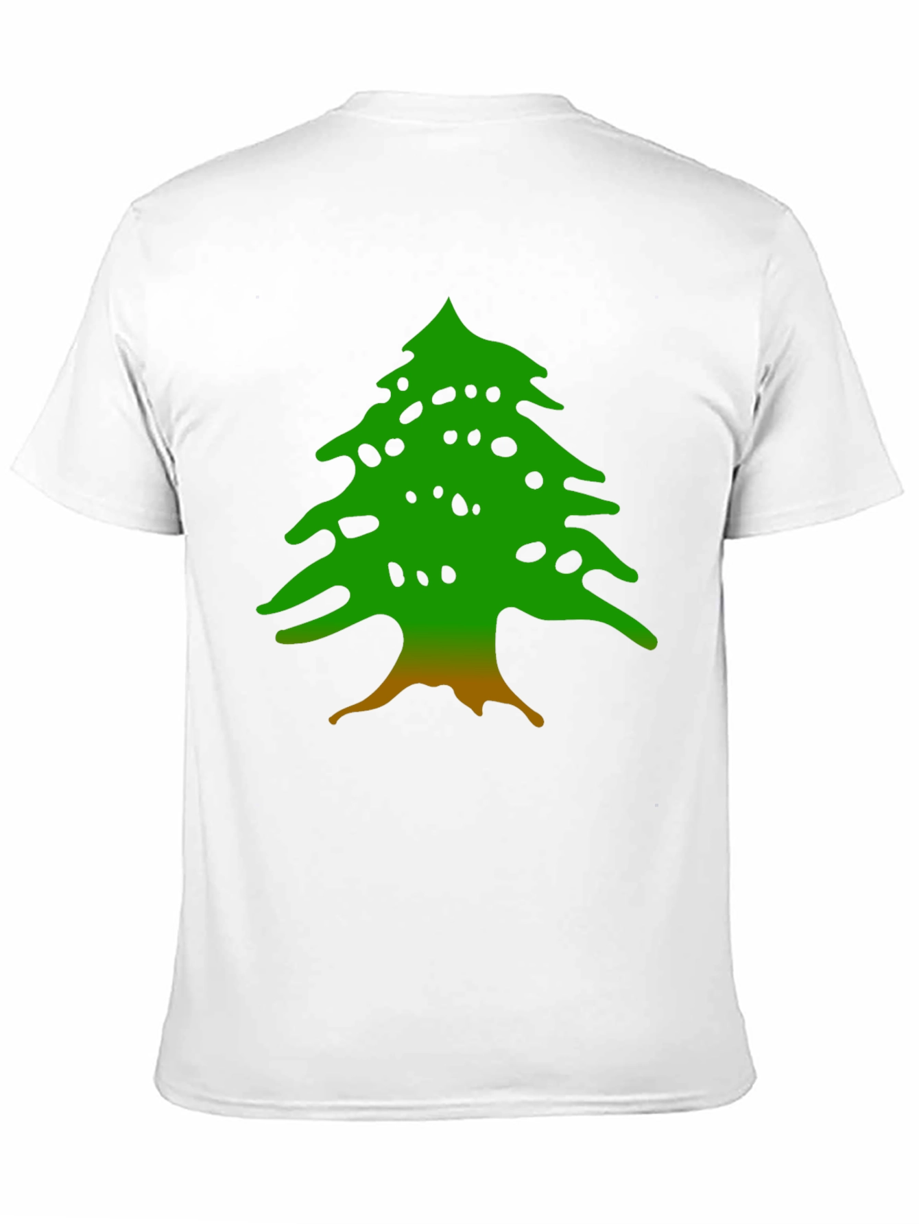 Black Lebanese Cedar Tree Graphic Tee view 11