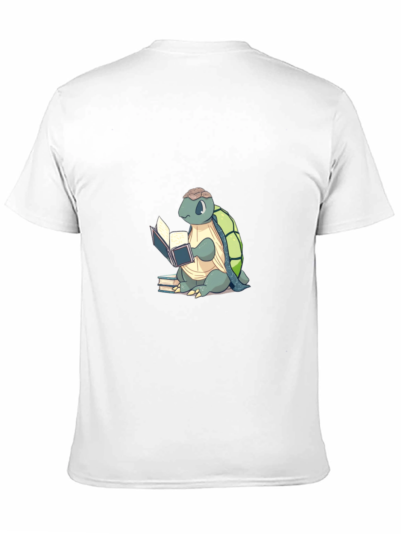 Black Bookish Turtle Graphic T-Shirt - Black view 11