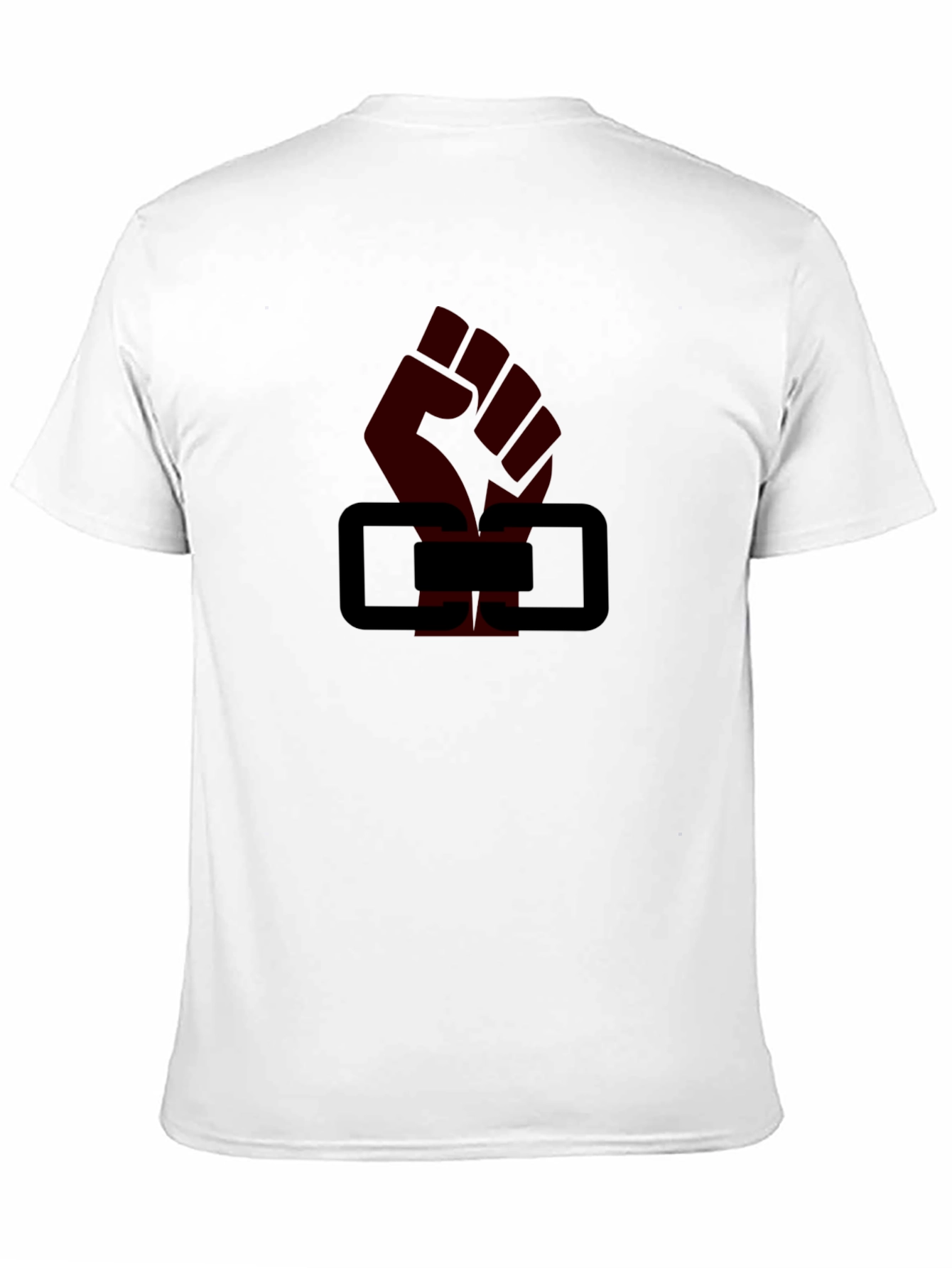 Black Black Fist & Blocks Graphic T-Shirt view 11
